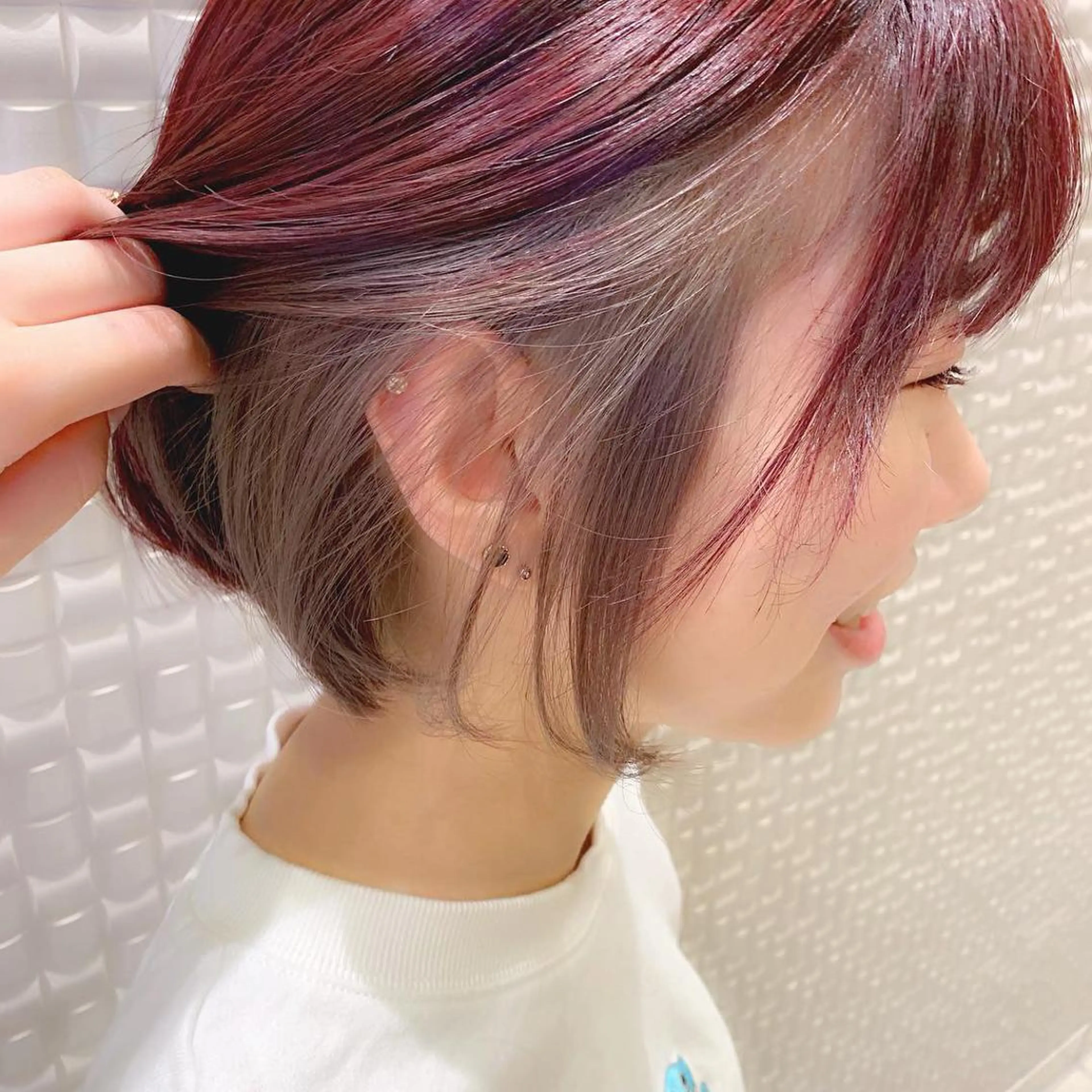 ミディアム カラー ブリーチ GO TODAY SHAiRE SALON所属・𝒢𝒾𝓇𝓁𝓎 ⑅　𝓎𝓊𝓀𝒶のヘアスタイル