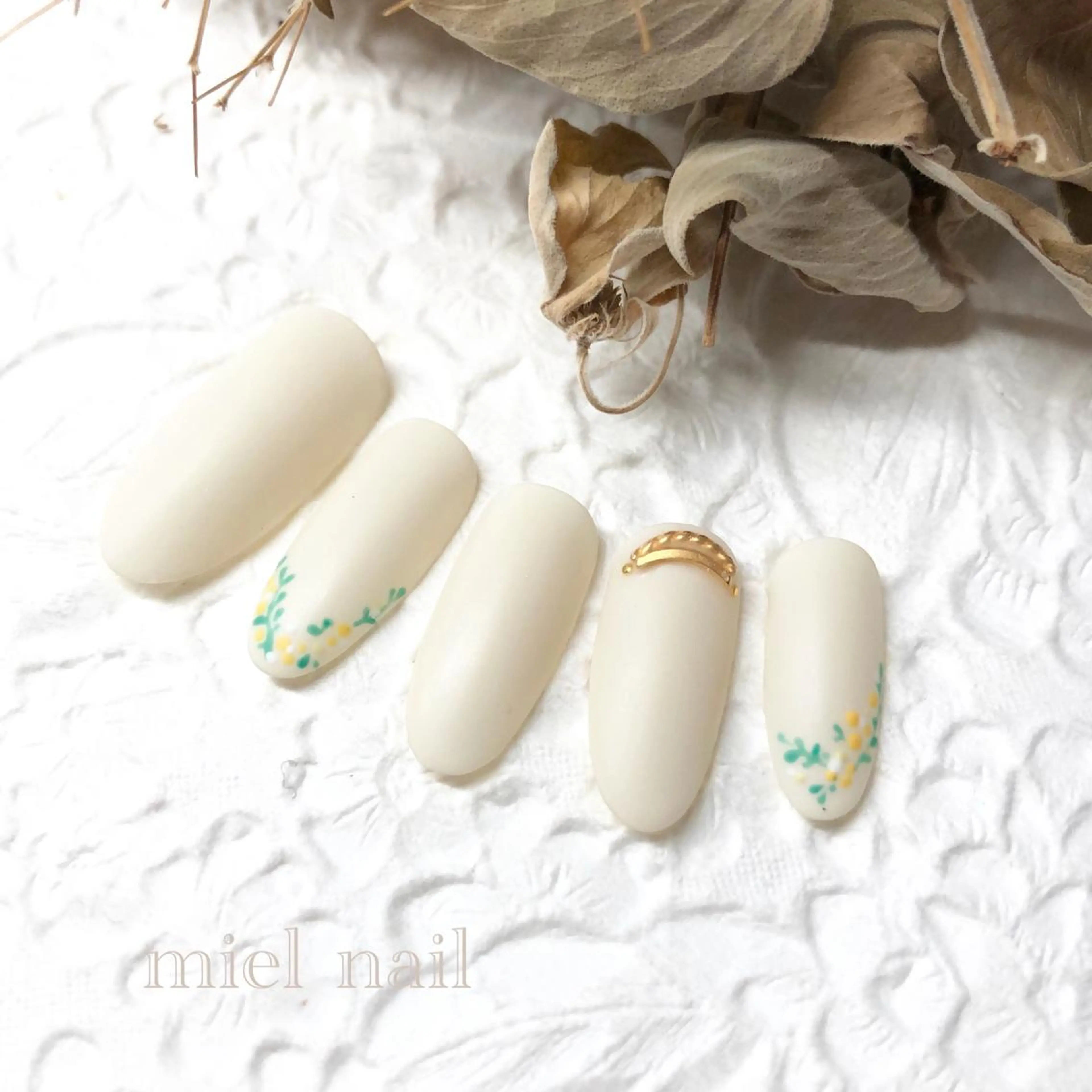 ネイル ハンドネイル miel nailのネイルデザイン