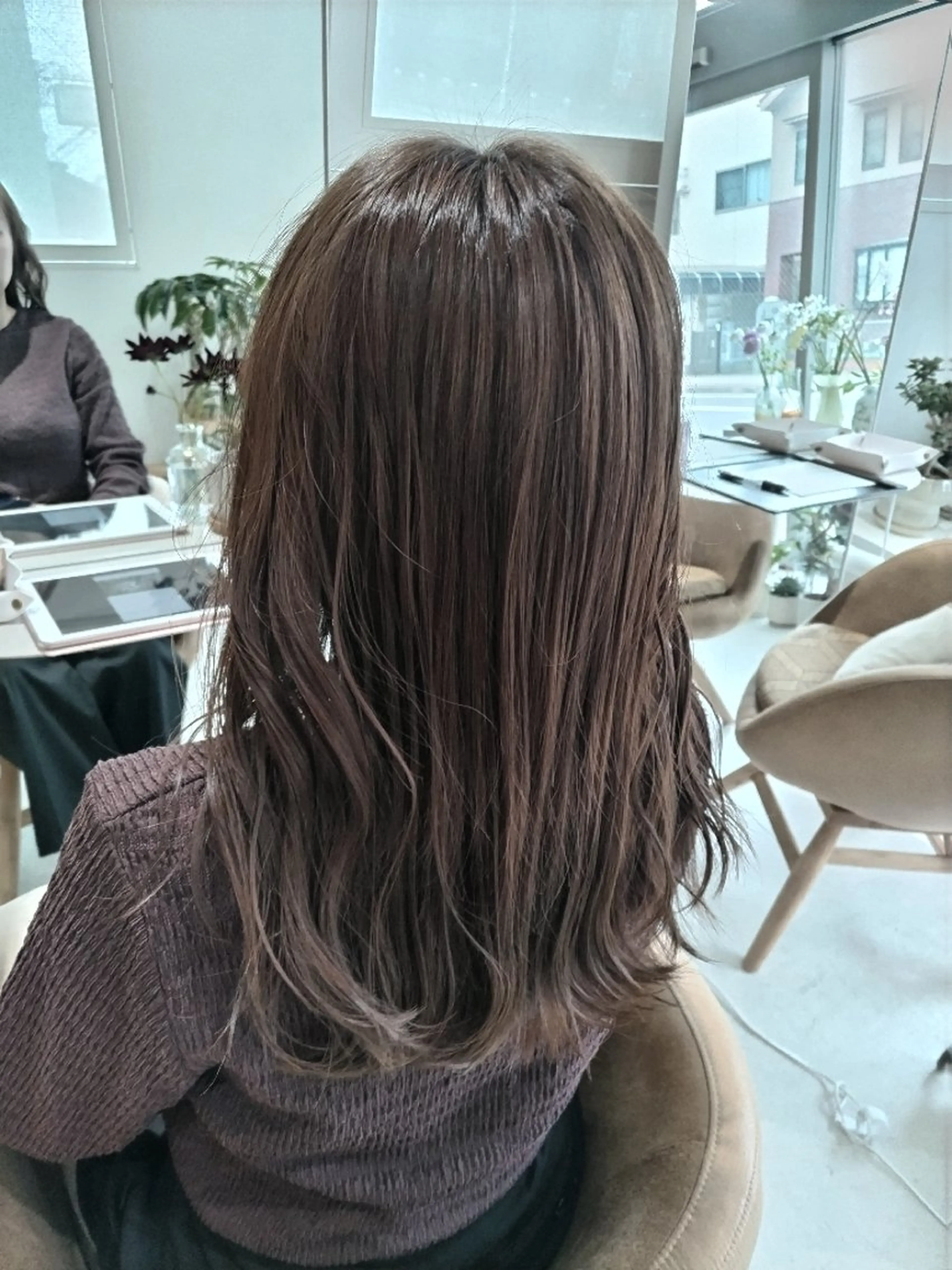 カラー ブリーチ ブリーチなしカラー 🌸花屋併設🌸石垣 友基のヘアスタイル