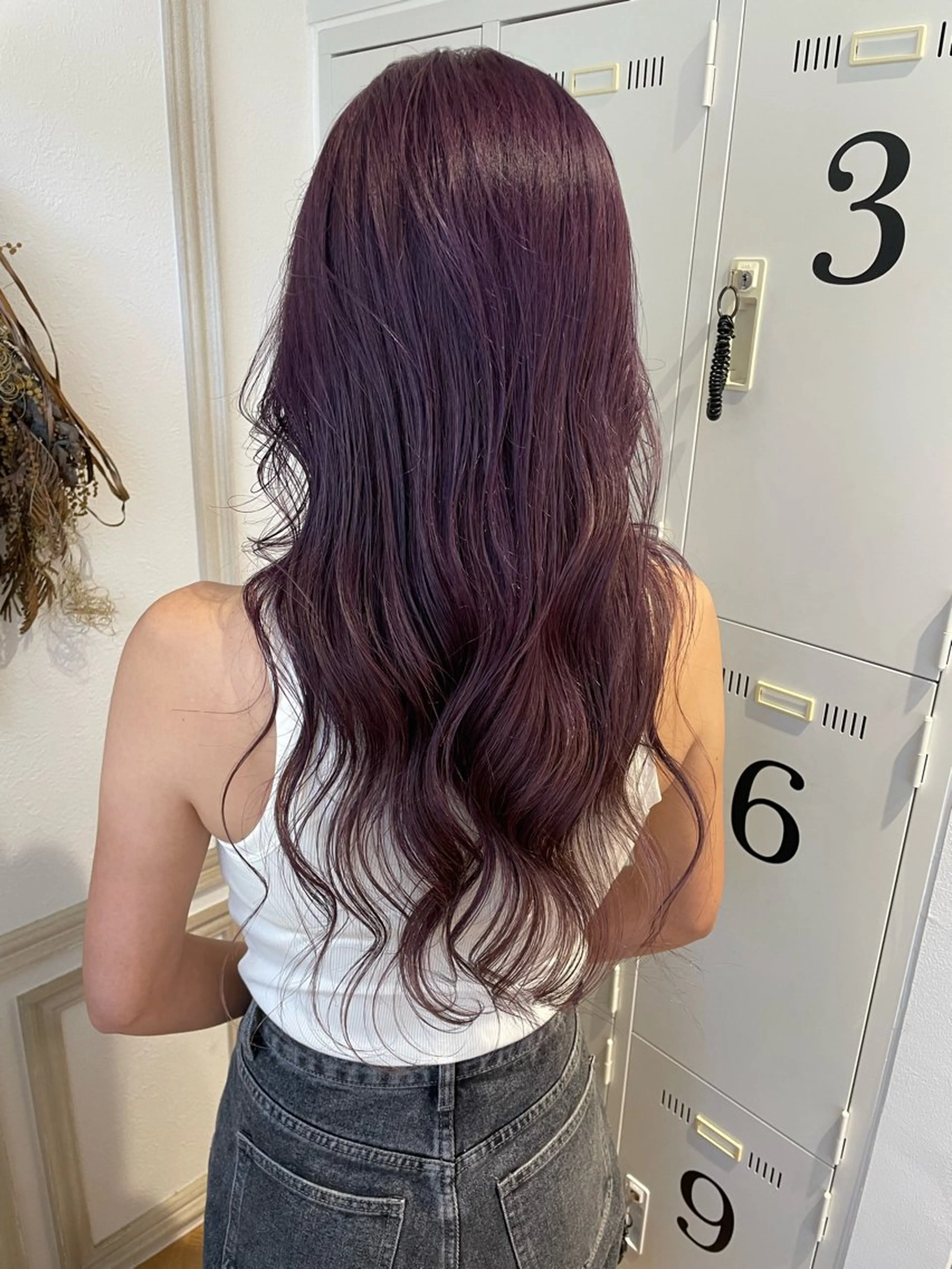 ロング カラー パーマ ヘアアレンジ メンズ キッズ ネイル マツエク・マツパ アイブロウ belta.🌱 安藝夏花🌻のヘアスタイル