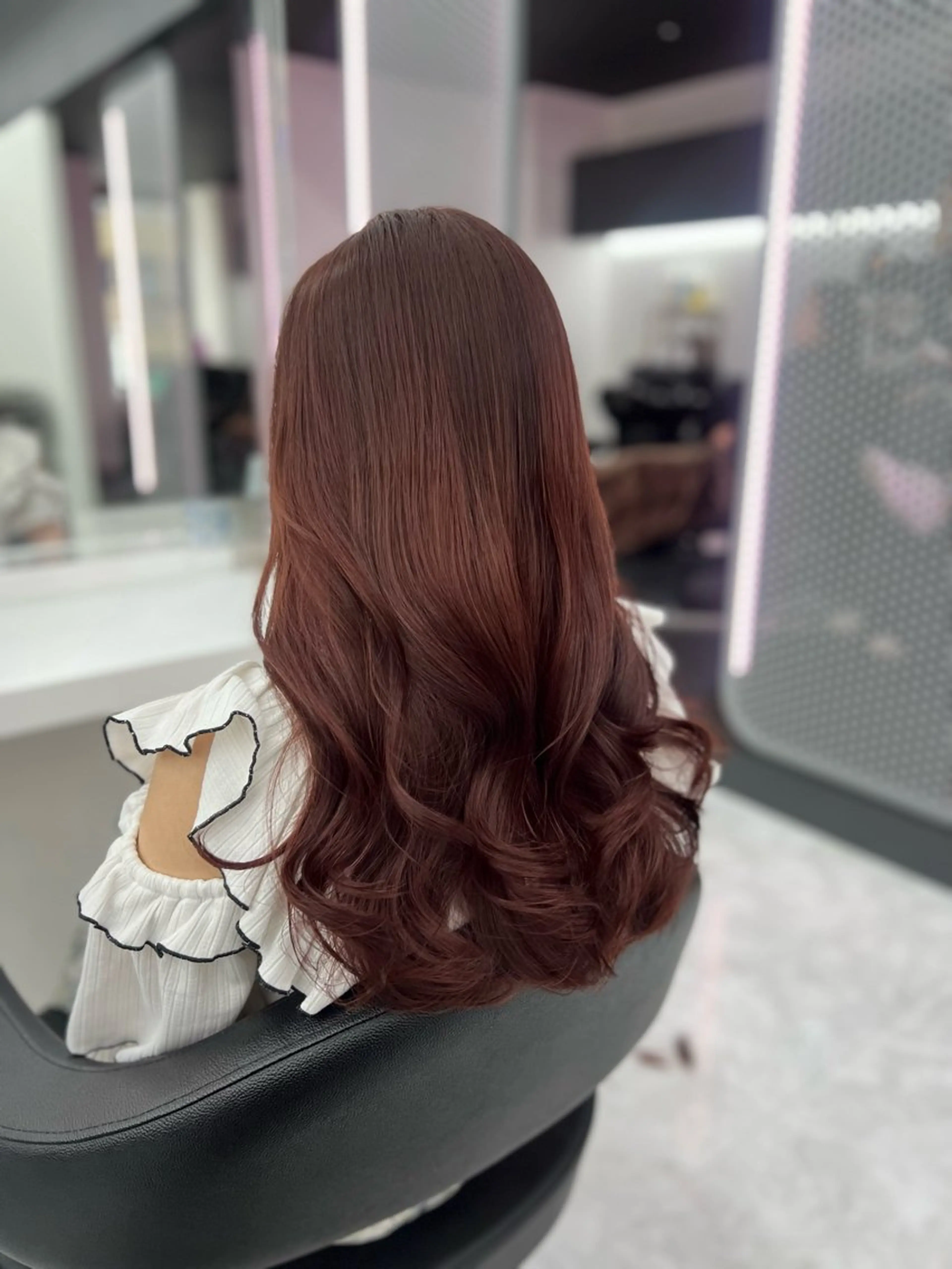 ロング カラー 💖トレンドカラー ブリーチ💖りくのヘアスタイル