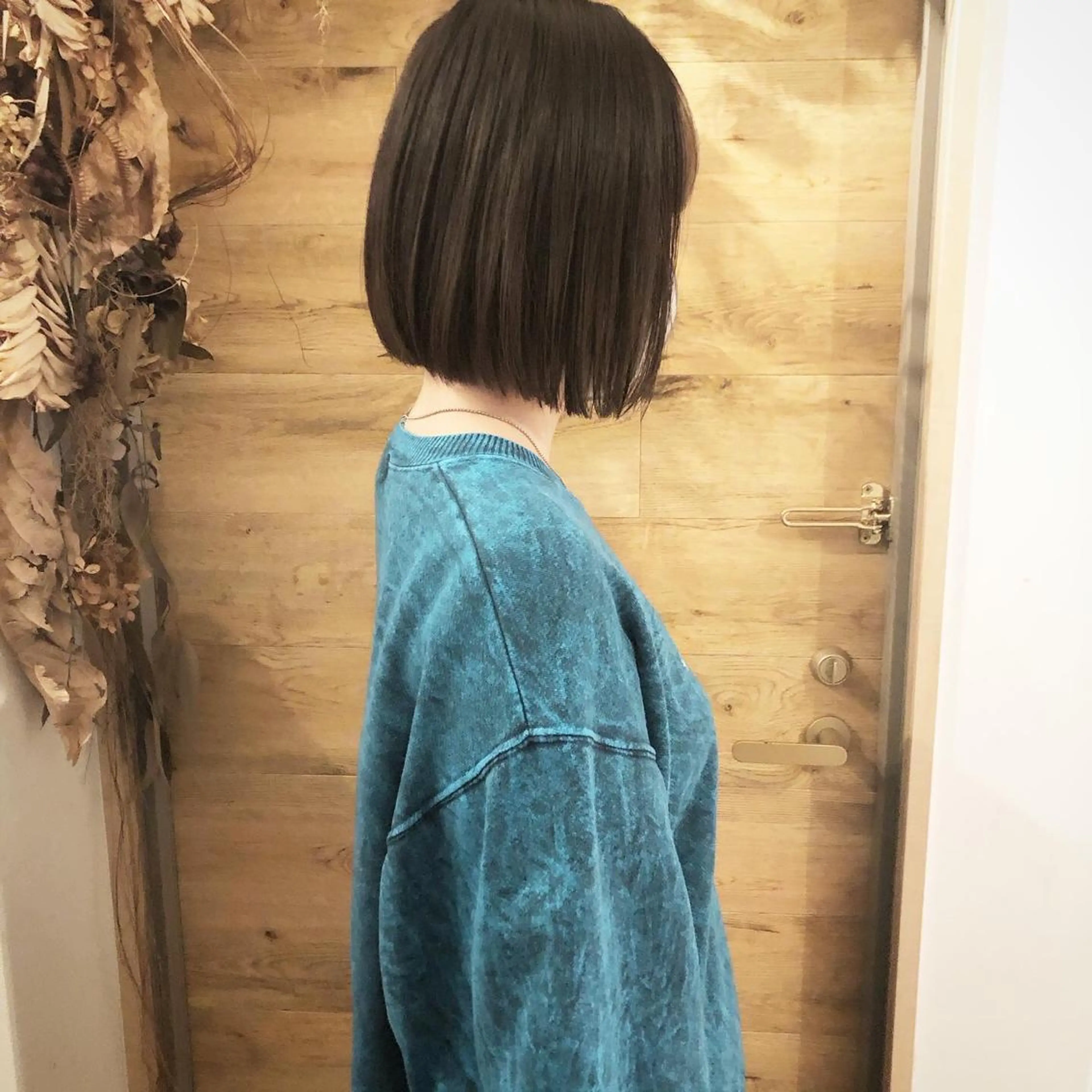 ショート カラー ボブ テトネ タカシのヘアスタイル