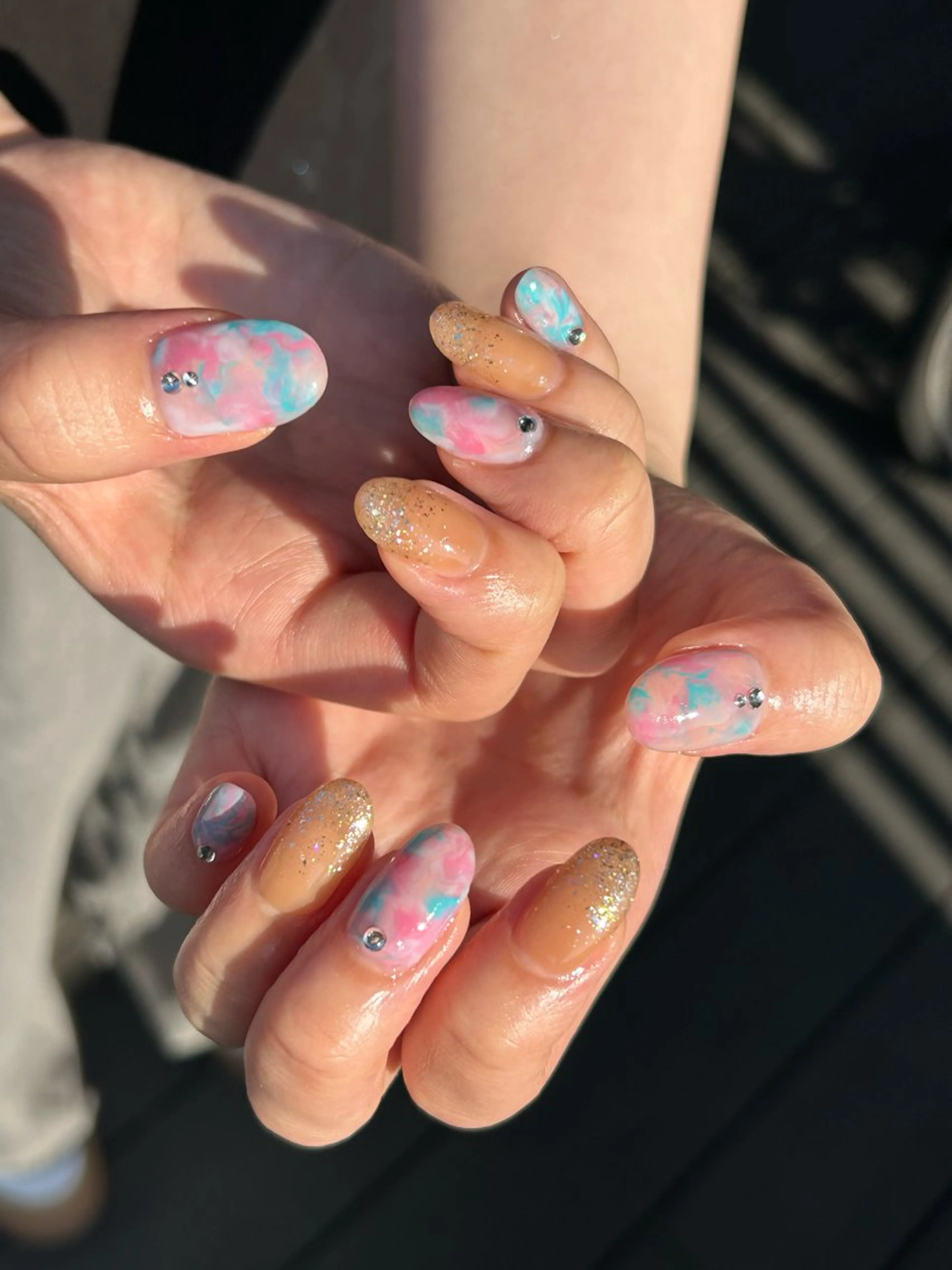 ネイル ハンドネイル Mana  🫧 パラジェル⌇自由が丘のネイルデザイン