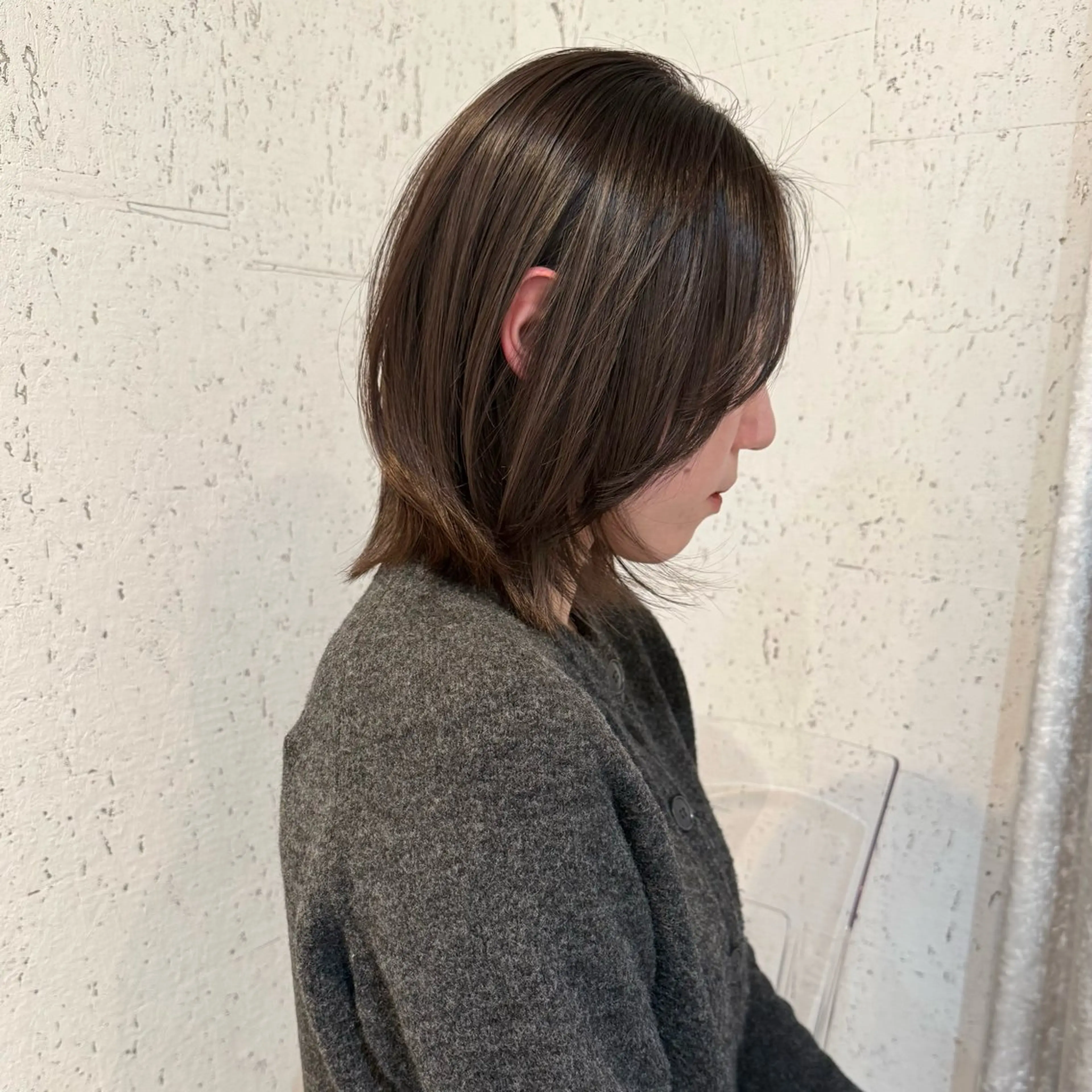 ミディアム カラー カット ヘアカラー 縮毛矯正 トリートメント mai / linoah˚✧のヘアスタイル