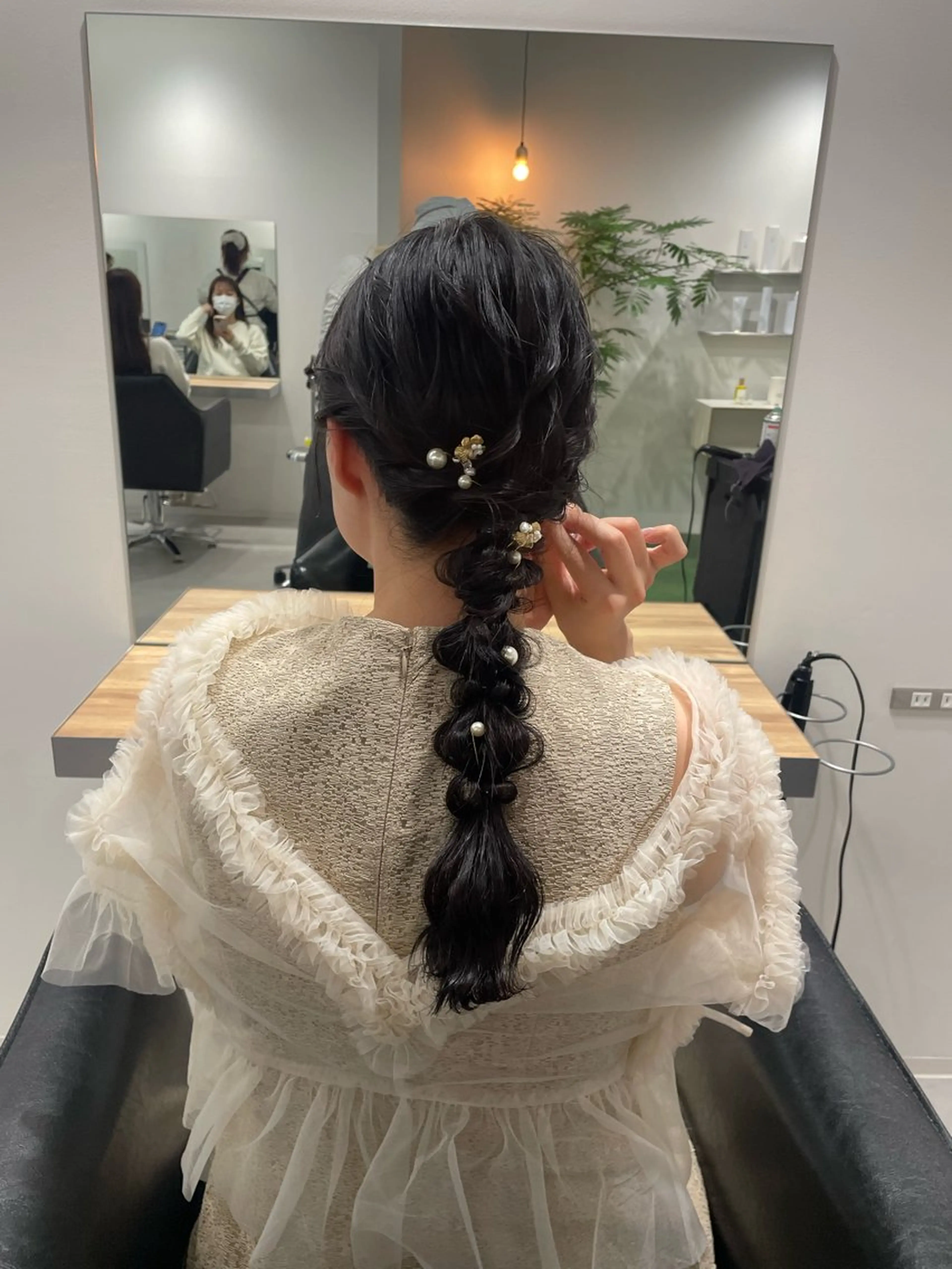 ヘアアレンジ ヘアセット 𝐚𝐨𝐢/パーマ /ショート/メンズのヘアスタイル