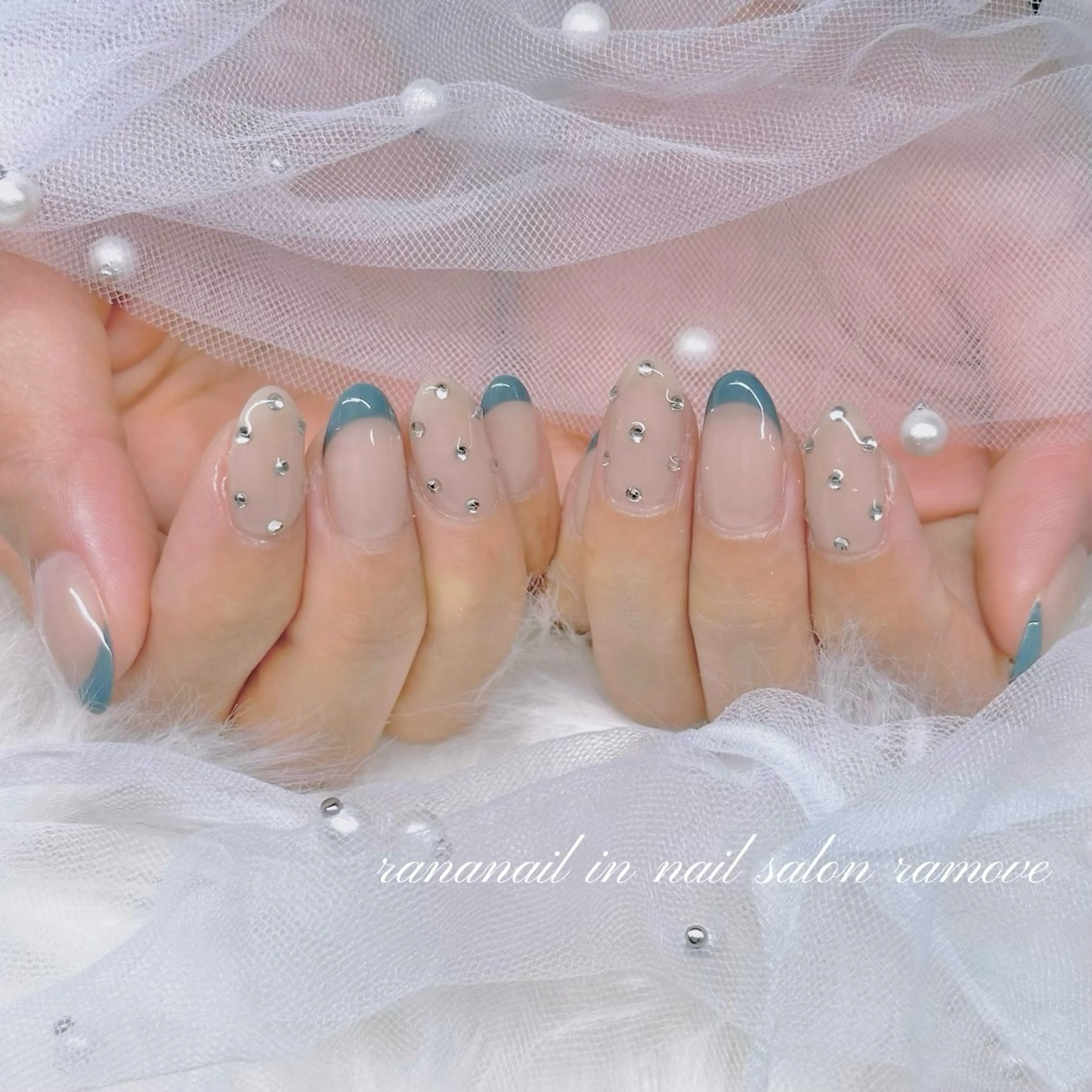 ネイル フレンチネイル nail salon ramove所属・ramove ranaのネイルデザイン
