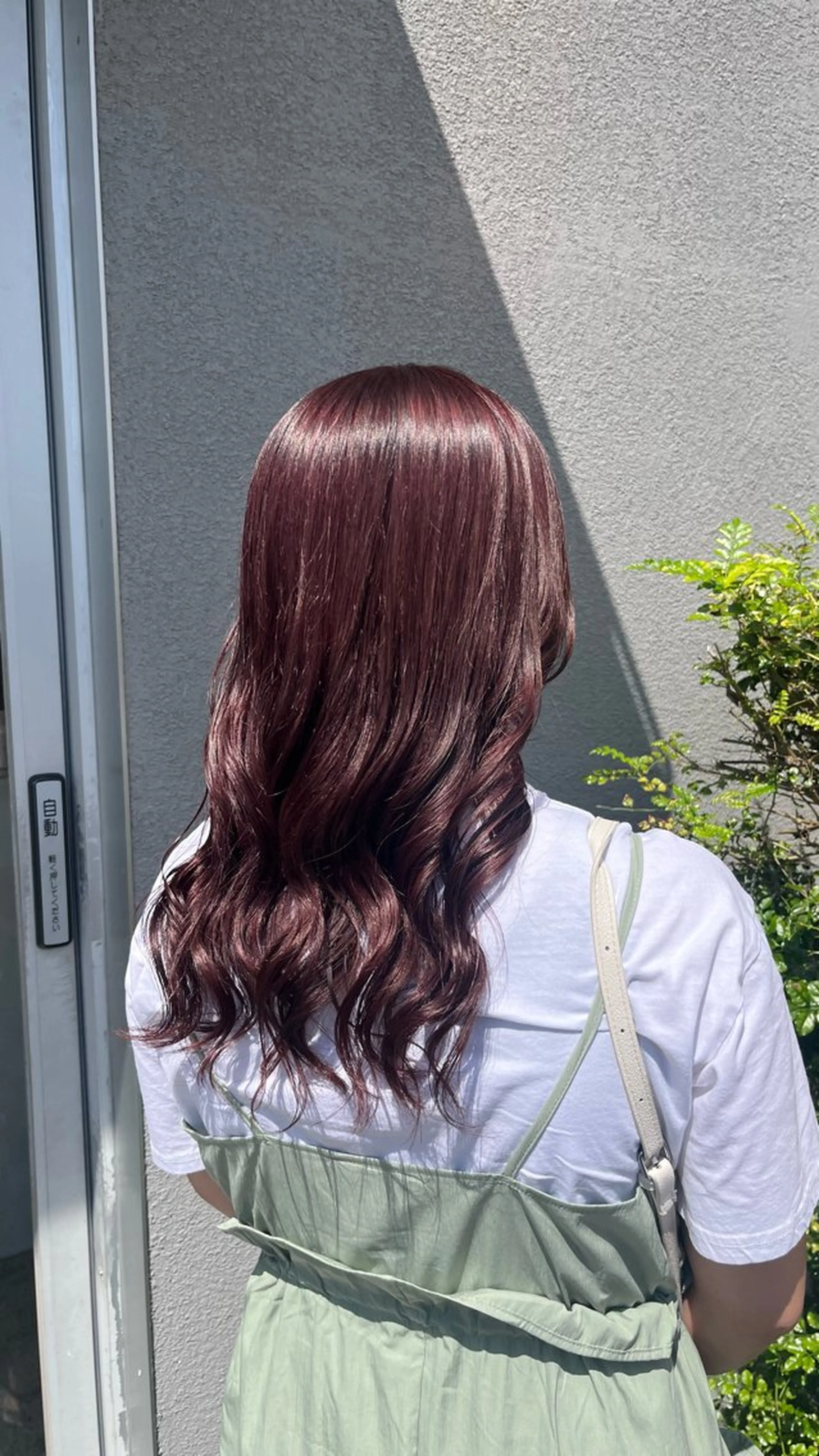 カラー 坂下 かのんのヘアスタイル