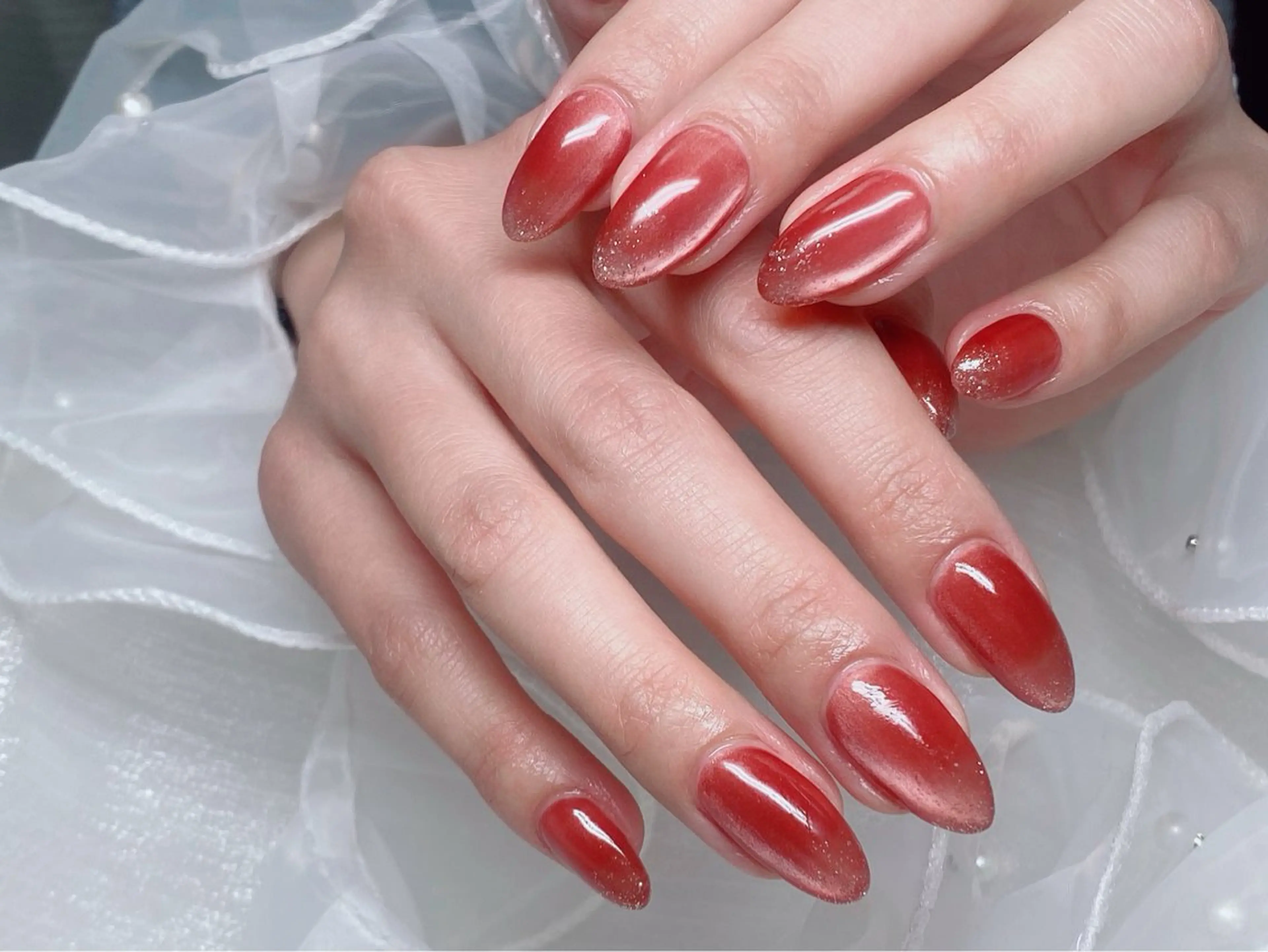 ネイル アートネイル チークネイル 長さ出し フラッシュネイル フットネイル ハンドネイル Nail Annのネイルデザイン