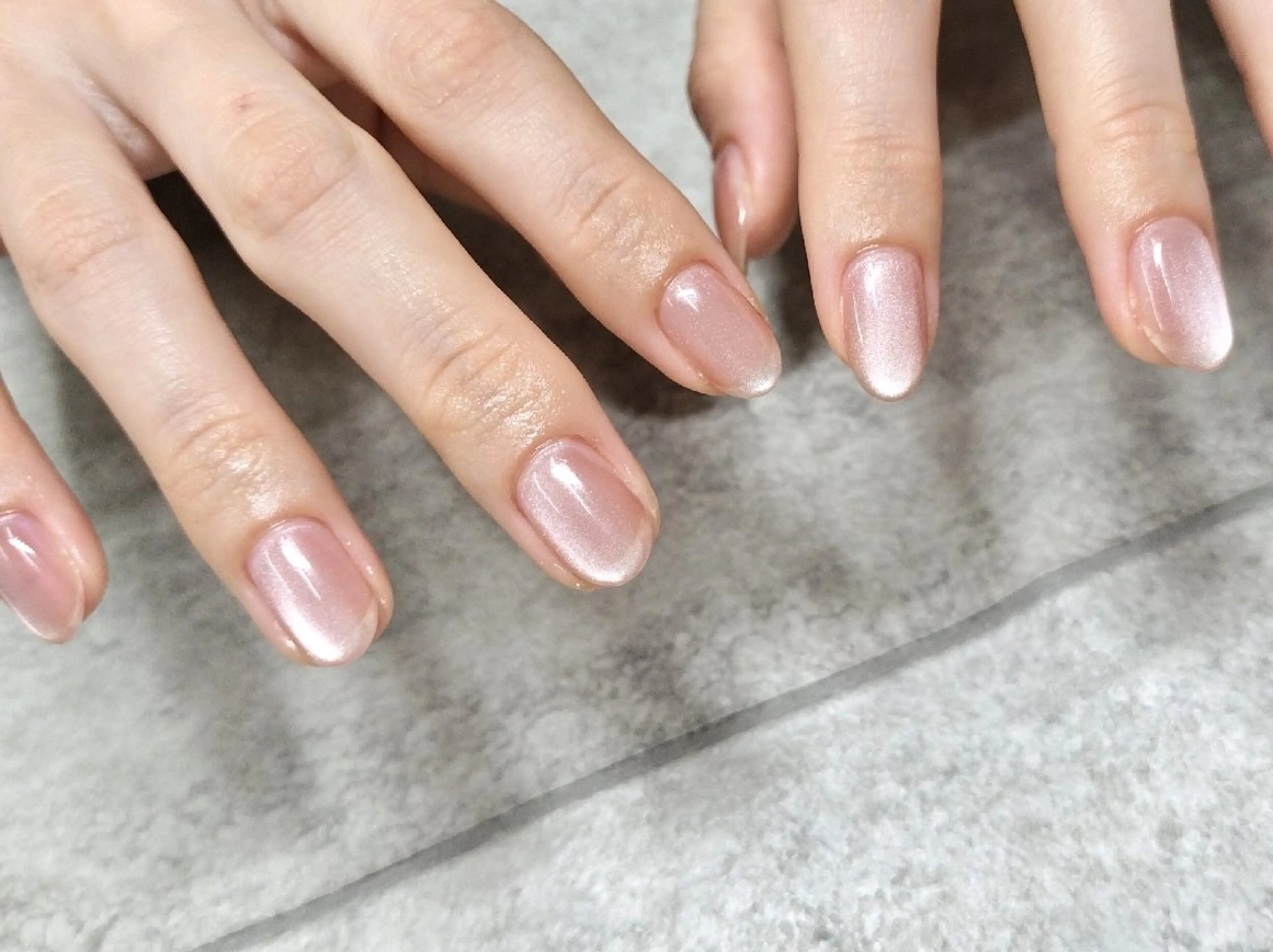 ネイル マグネットネイル ハンドネイル She by M【シーバイエム】パラジェル/ニュアンスネイル所属・She by M. Ryoukaのネイルデザイン