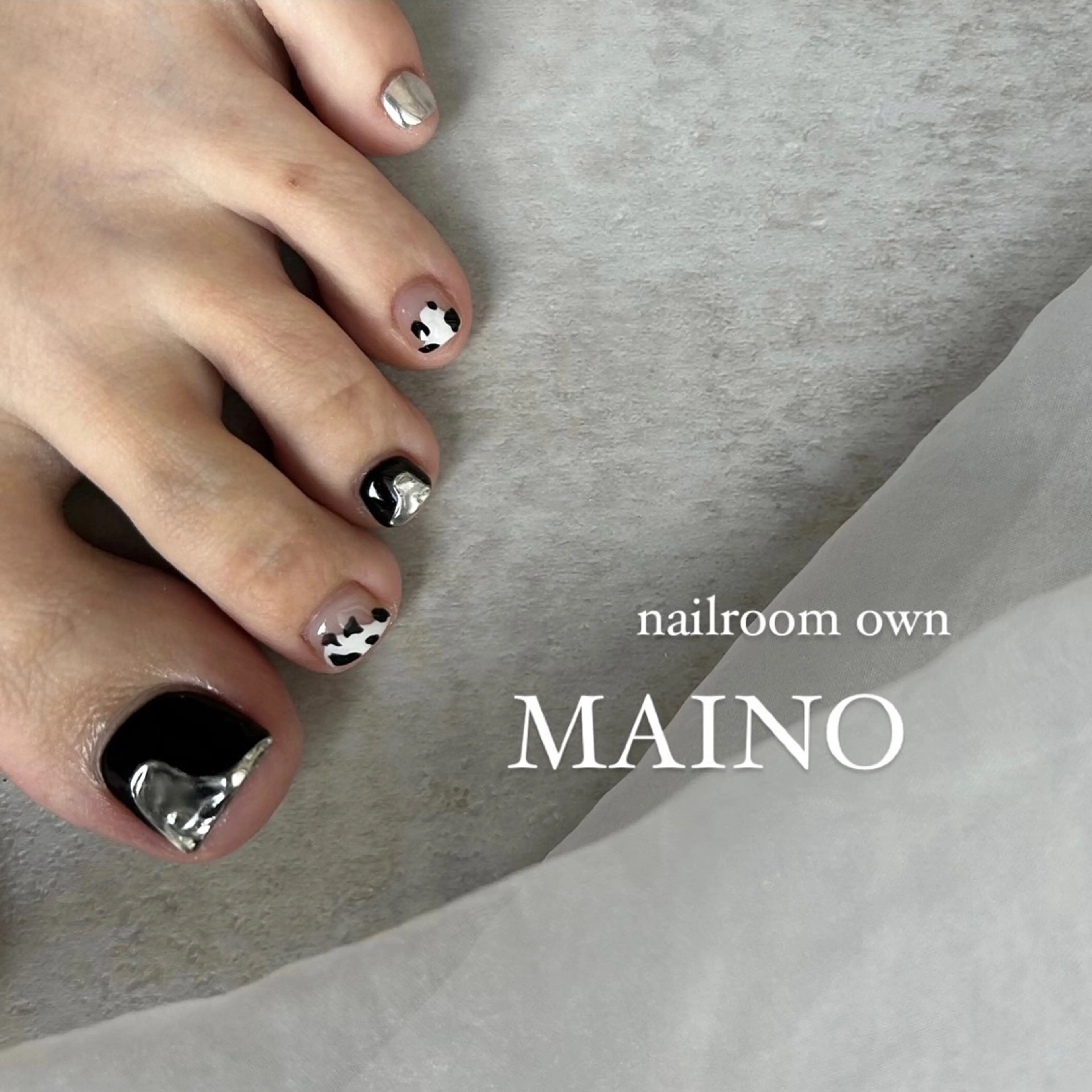 ネイル フットネイル nailroom own所属・maino ( own　)のネイルデザイン