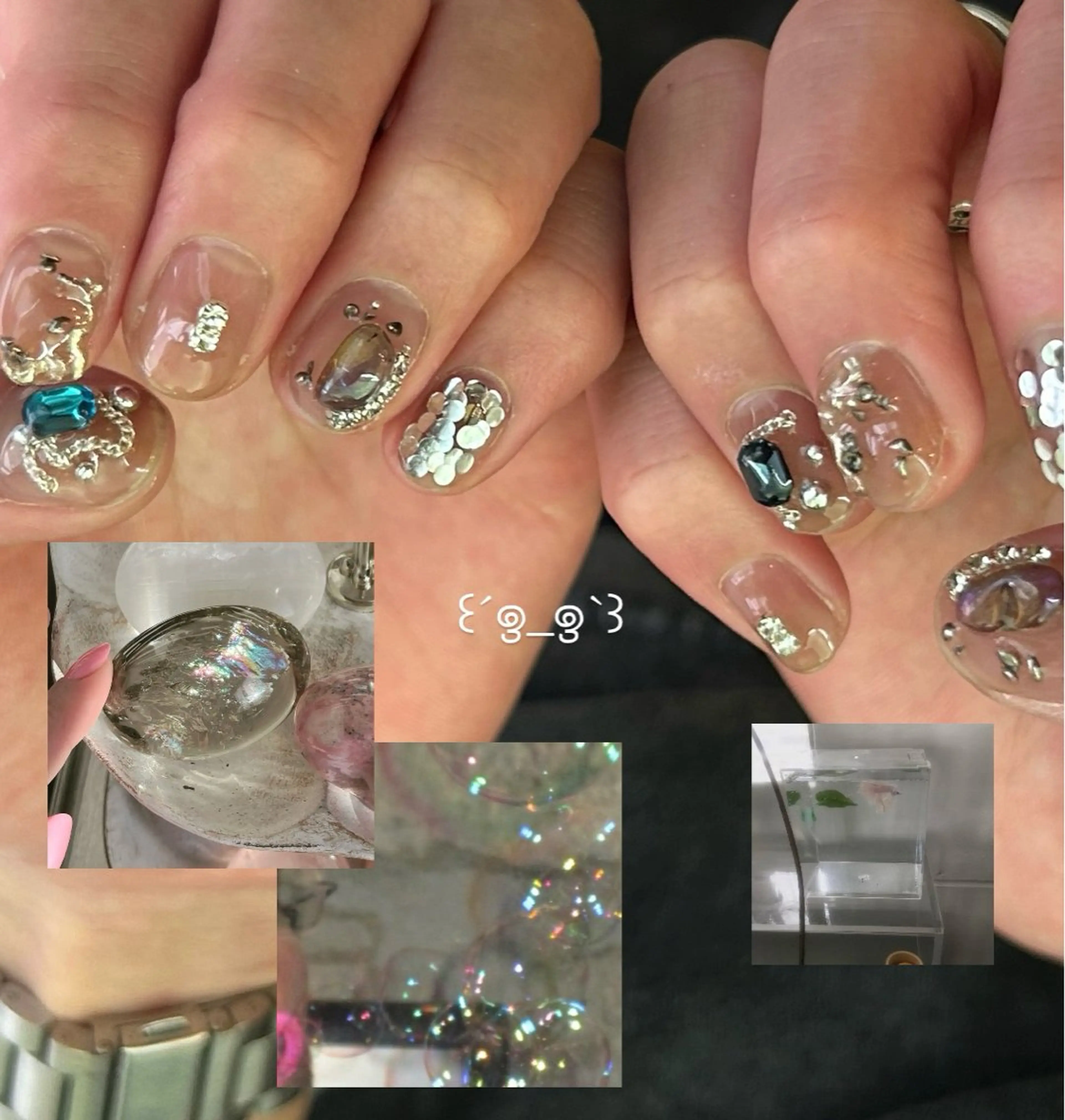 メンズ ネイル フットネイル ジェルネイル ゴールド メンズネイル ニュアンスネイル ハンドネイル añil所属・anil miyuのネイルデザイン