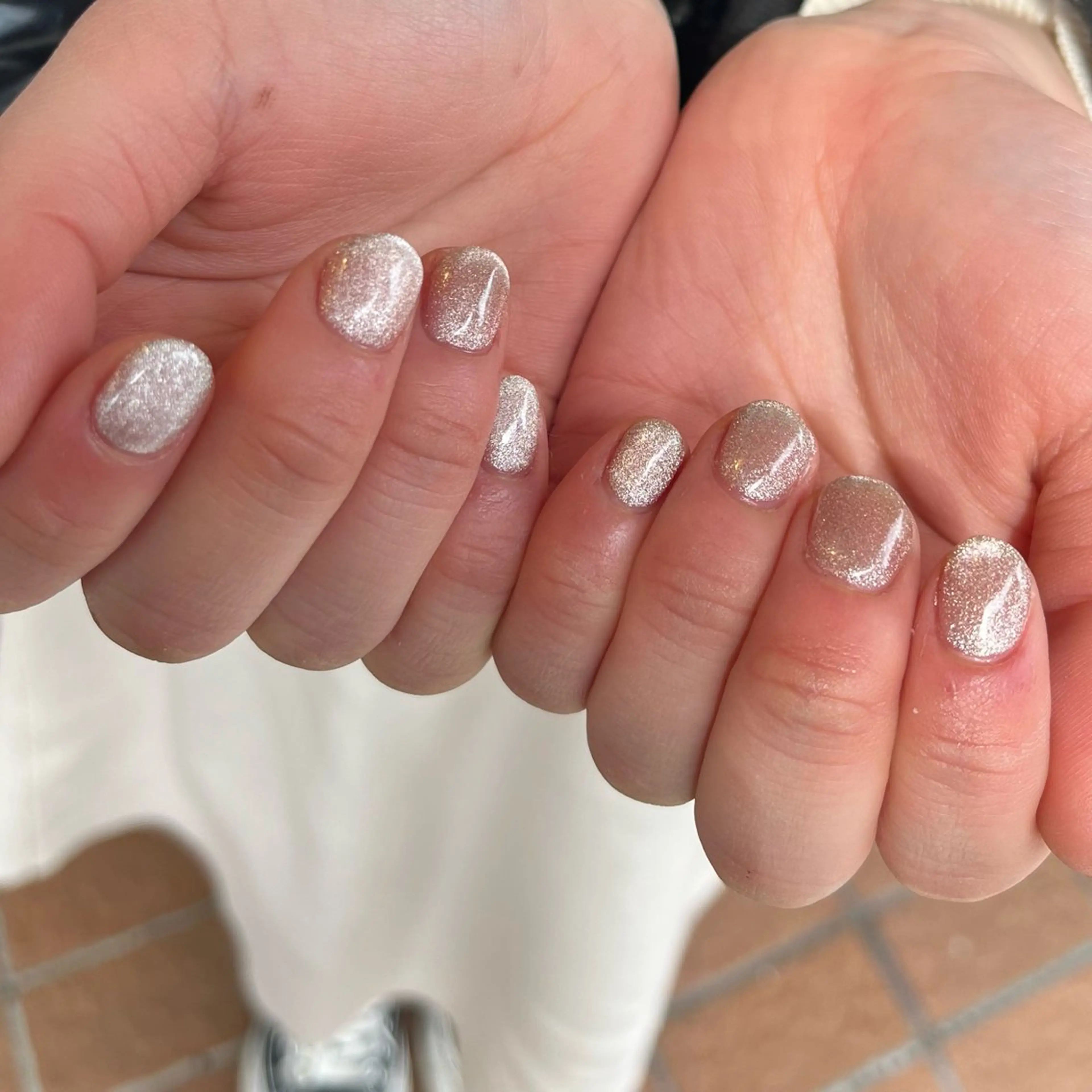 ネイル マグネットネイル ショートネイル ハンドネイル ballie／小野原 なつみのネイルデザイン