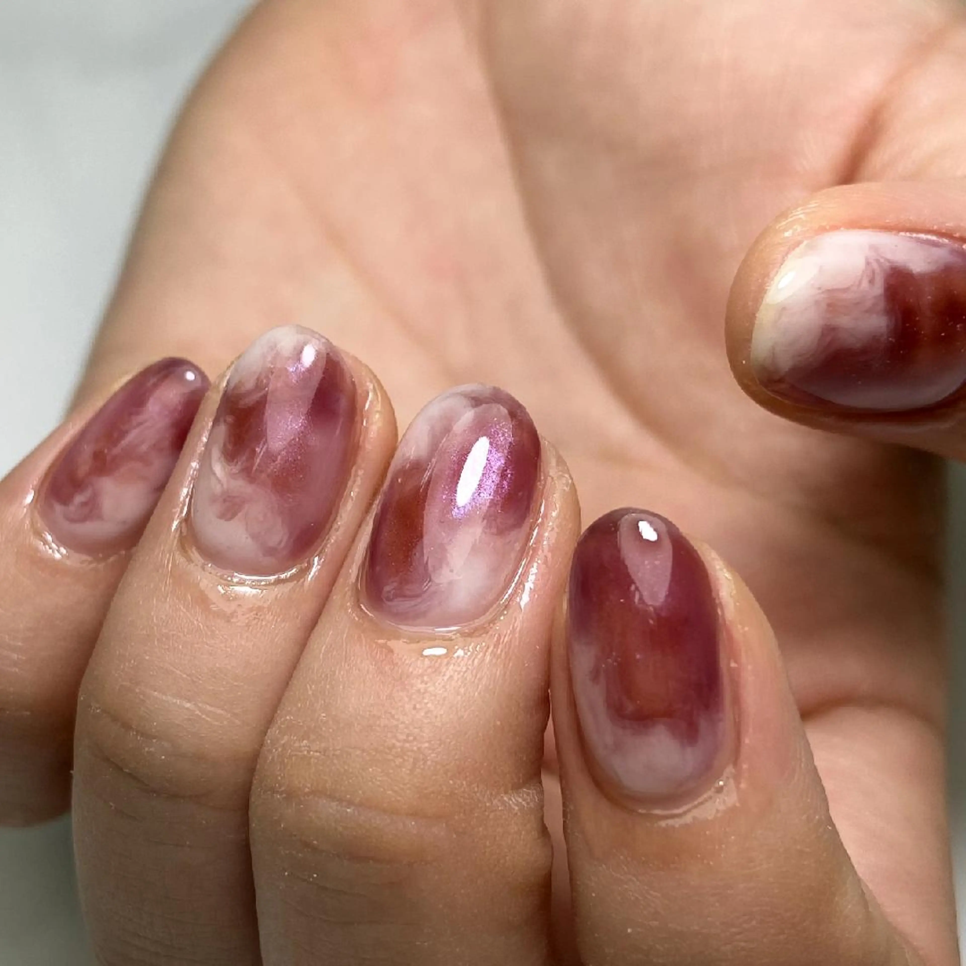 ネイル アートネイル ニュアンスネイル nail salon Lumièreのネイルデザイン