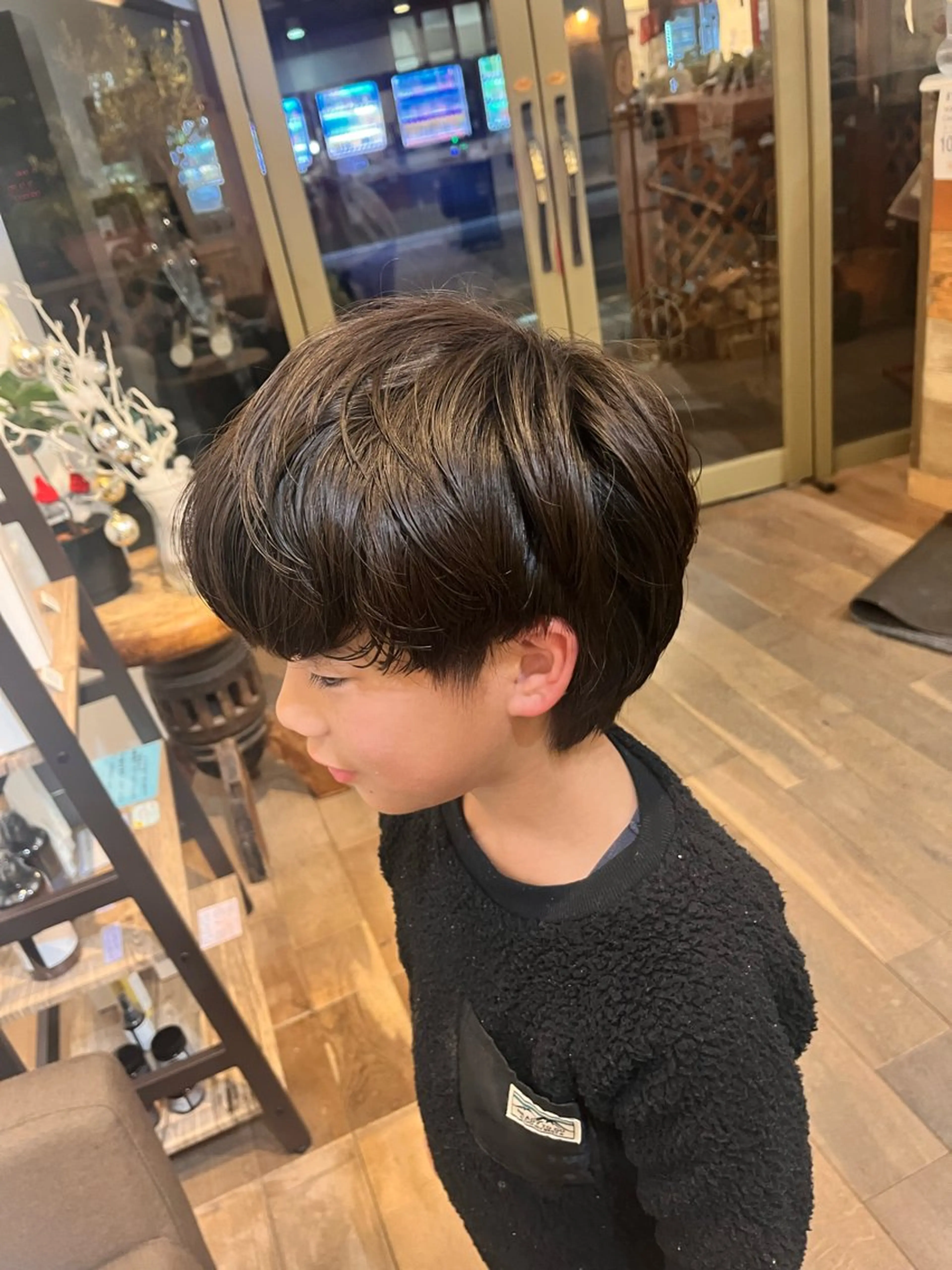 ショート パーマ パーマ 臺 佳連のヘアスタイル