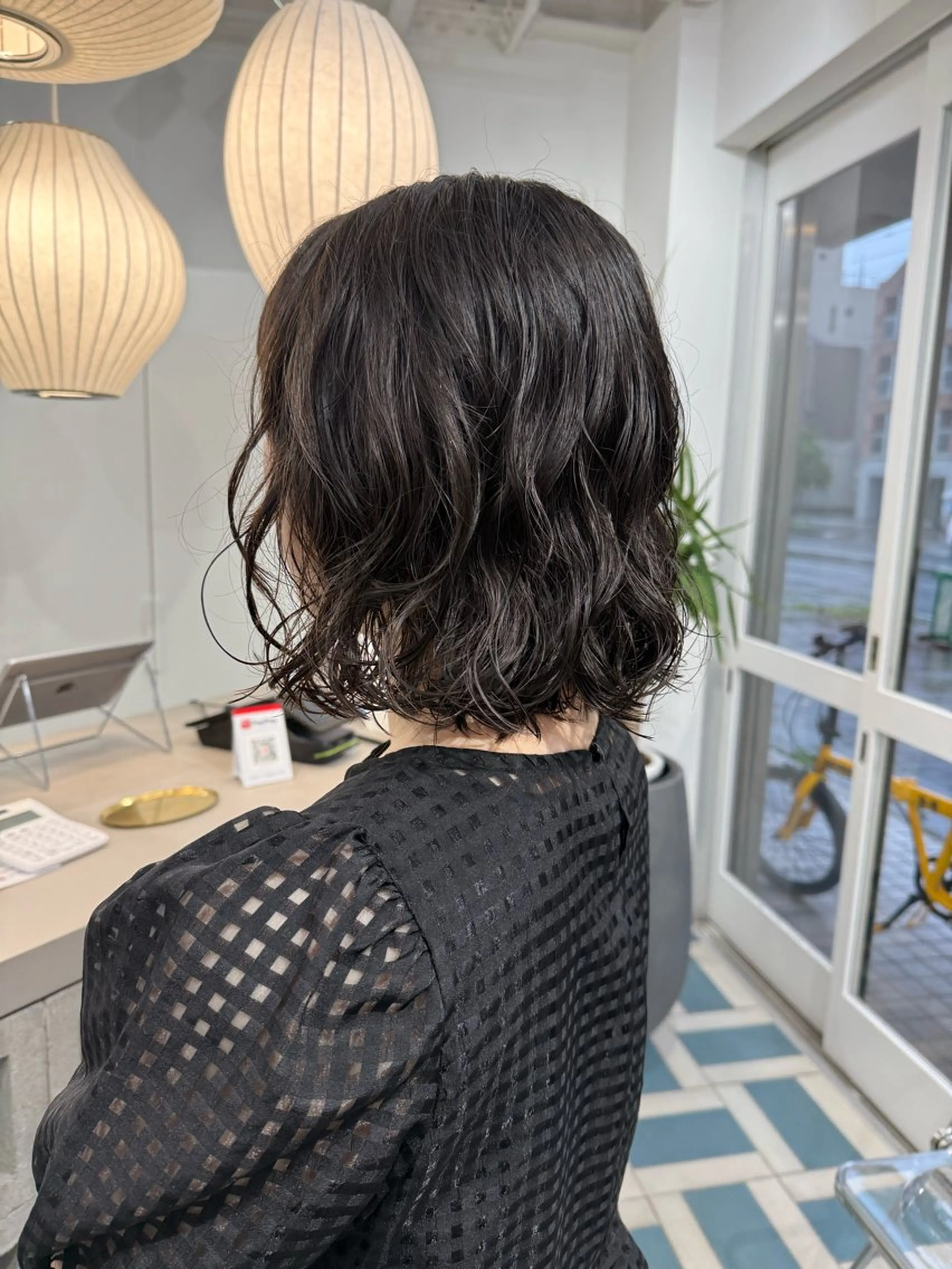 ミディアム パーマ ミディアムパーマ ボブ カット パーマ 🍏レイヤーカット/ 春日井🍏鵜飼元喜のヘアスタイル