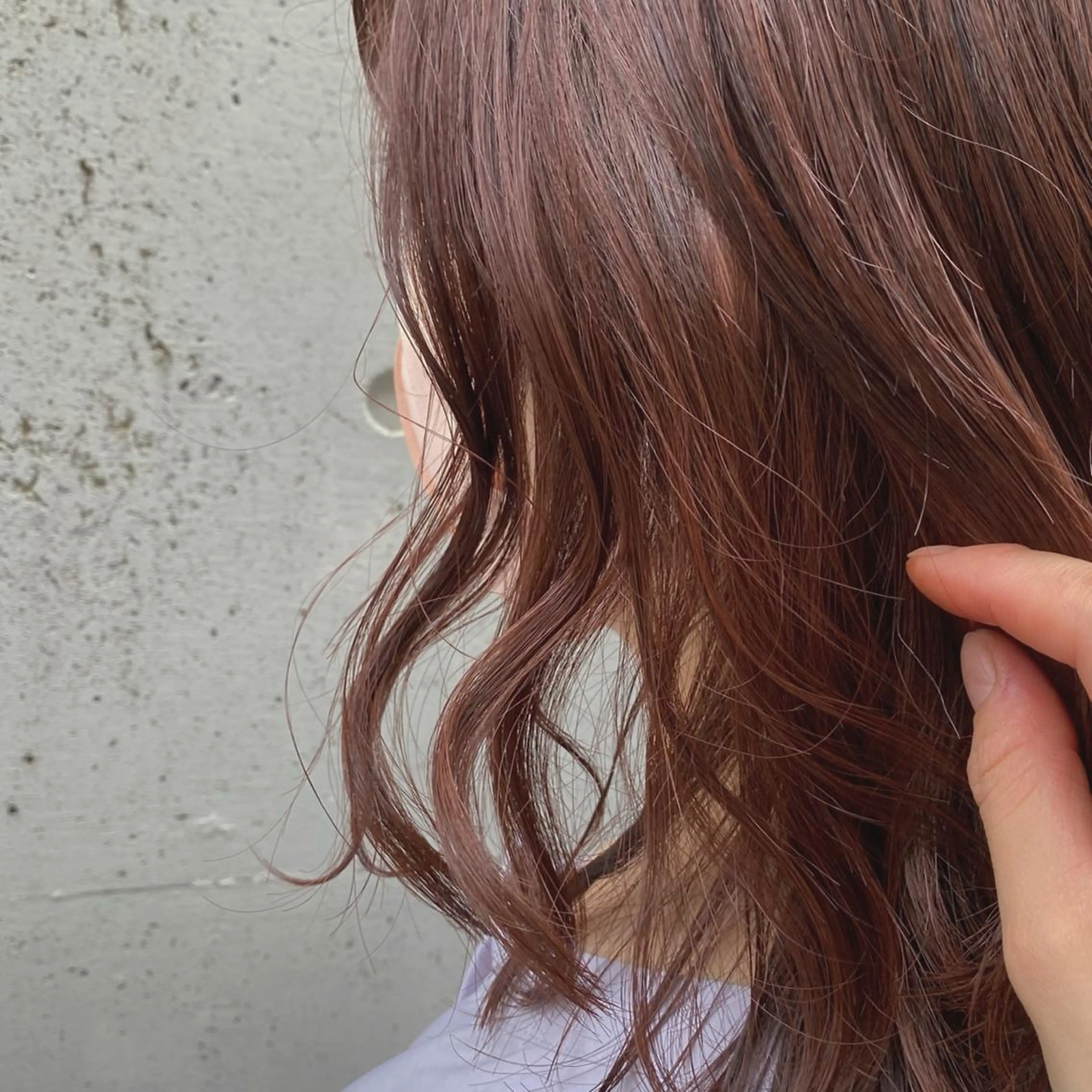 ミディアム ヘアカラー トリートメント ヘッドスパ putri店長 和田鈴采のヘアスタイル