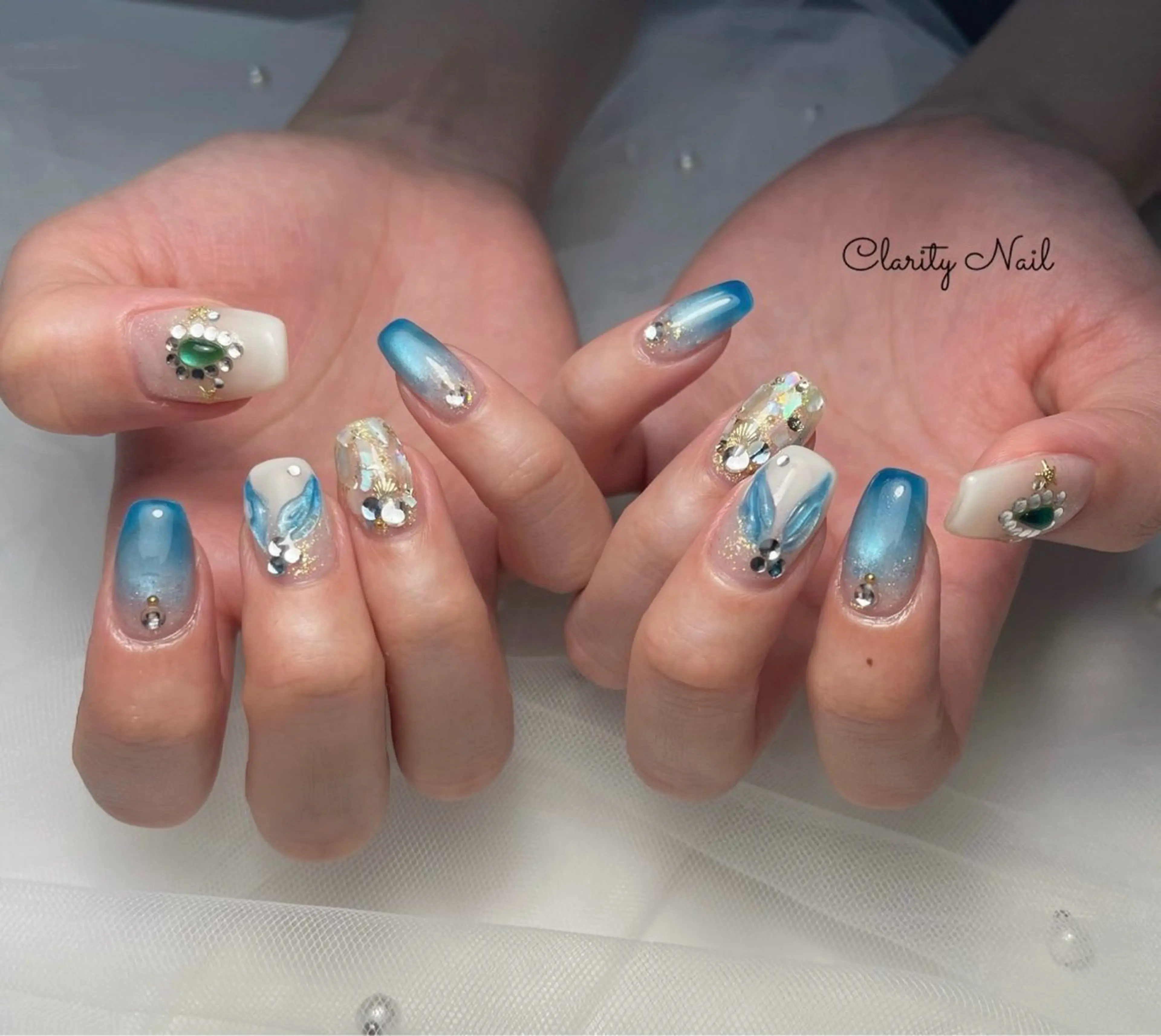 ネイル アートネイル 持ち込み ハンドネイル Clarity Nailのネイルデザイン