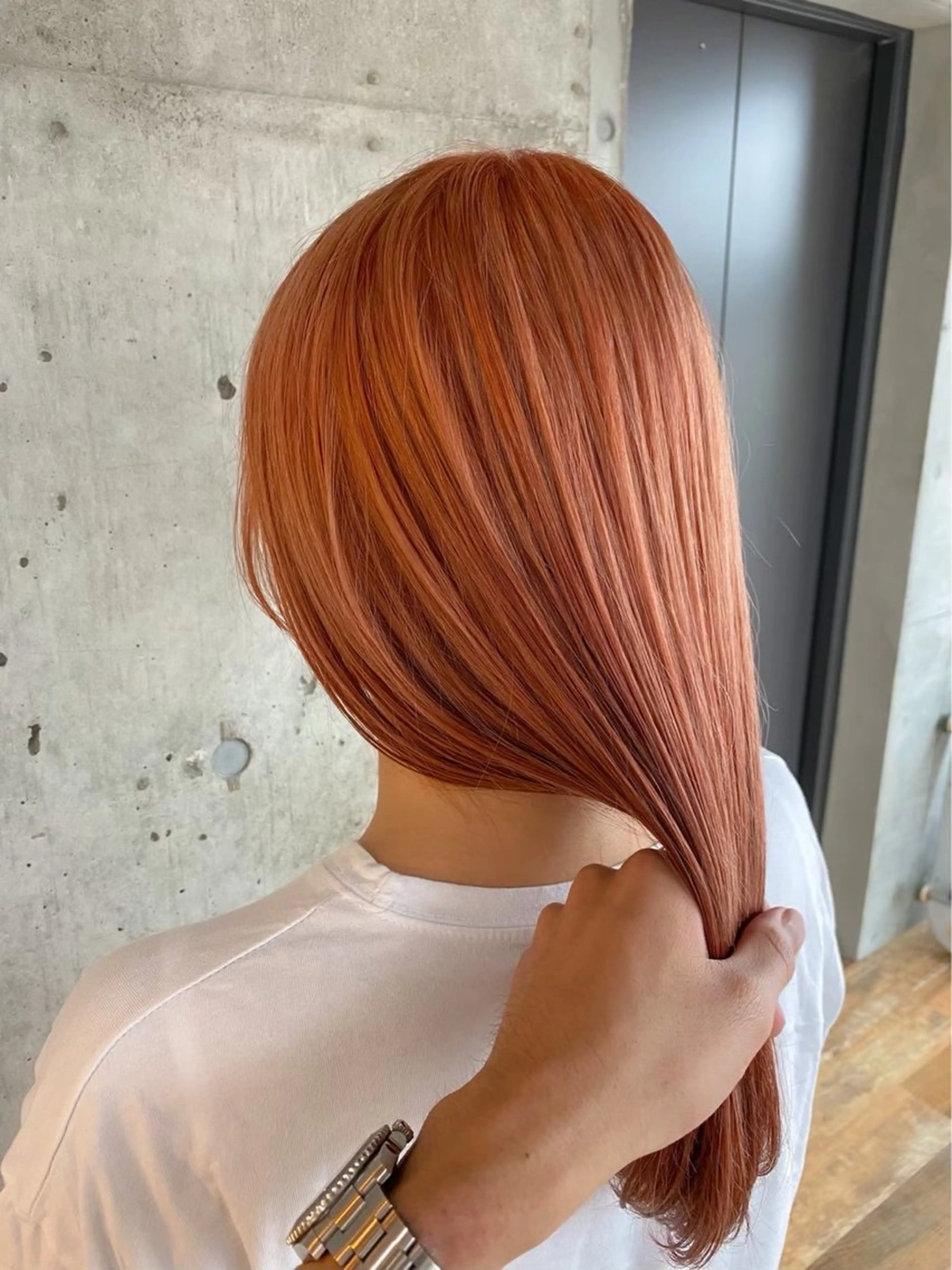 ロング カラー ヘアカラー トリートメント ヘッドスパ 派手髪/ハイトーン RIN🩵ྀིのヘアスタイル