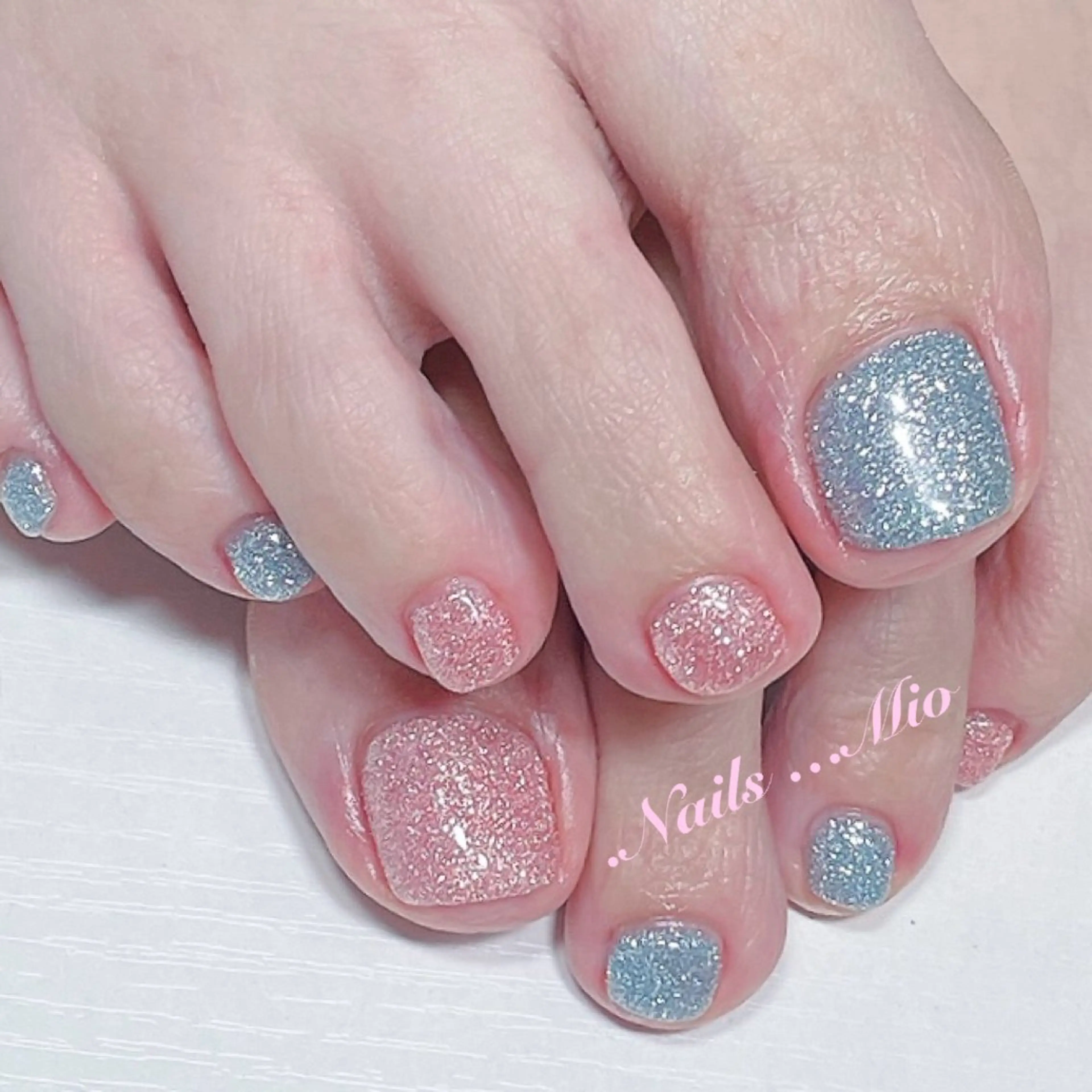 ネイル フットネイル ジェルネイル .Nails Mio 赤羽西ネイルサロンのネイルデザイン