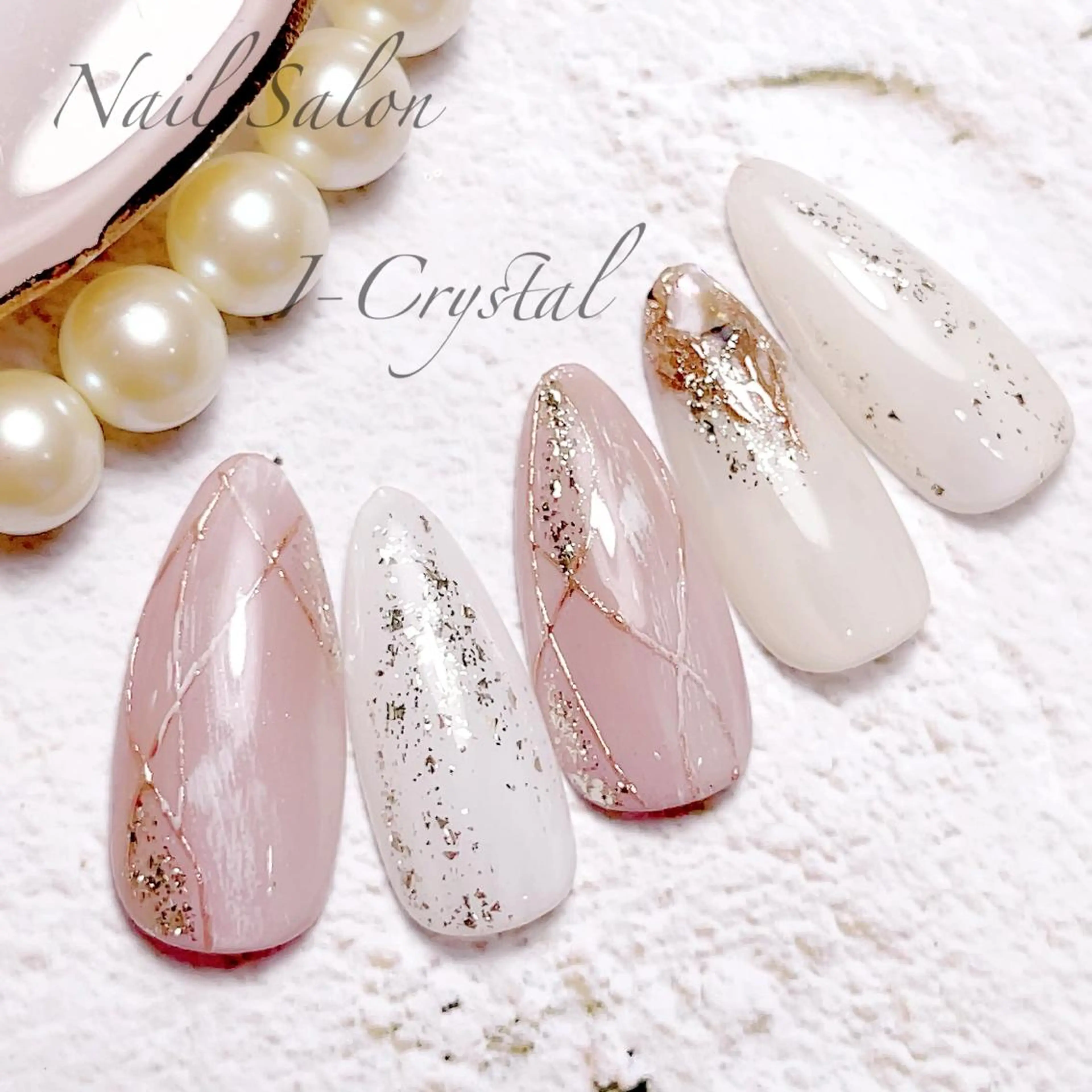 ネイル フットネイル ジェルネイル ニュアンスネイル パラジェル 春ネイル NailSalon  I-Crystal所属・中村 郁美のネイルデザイン