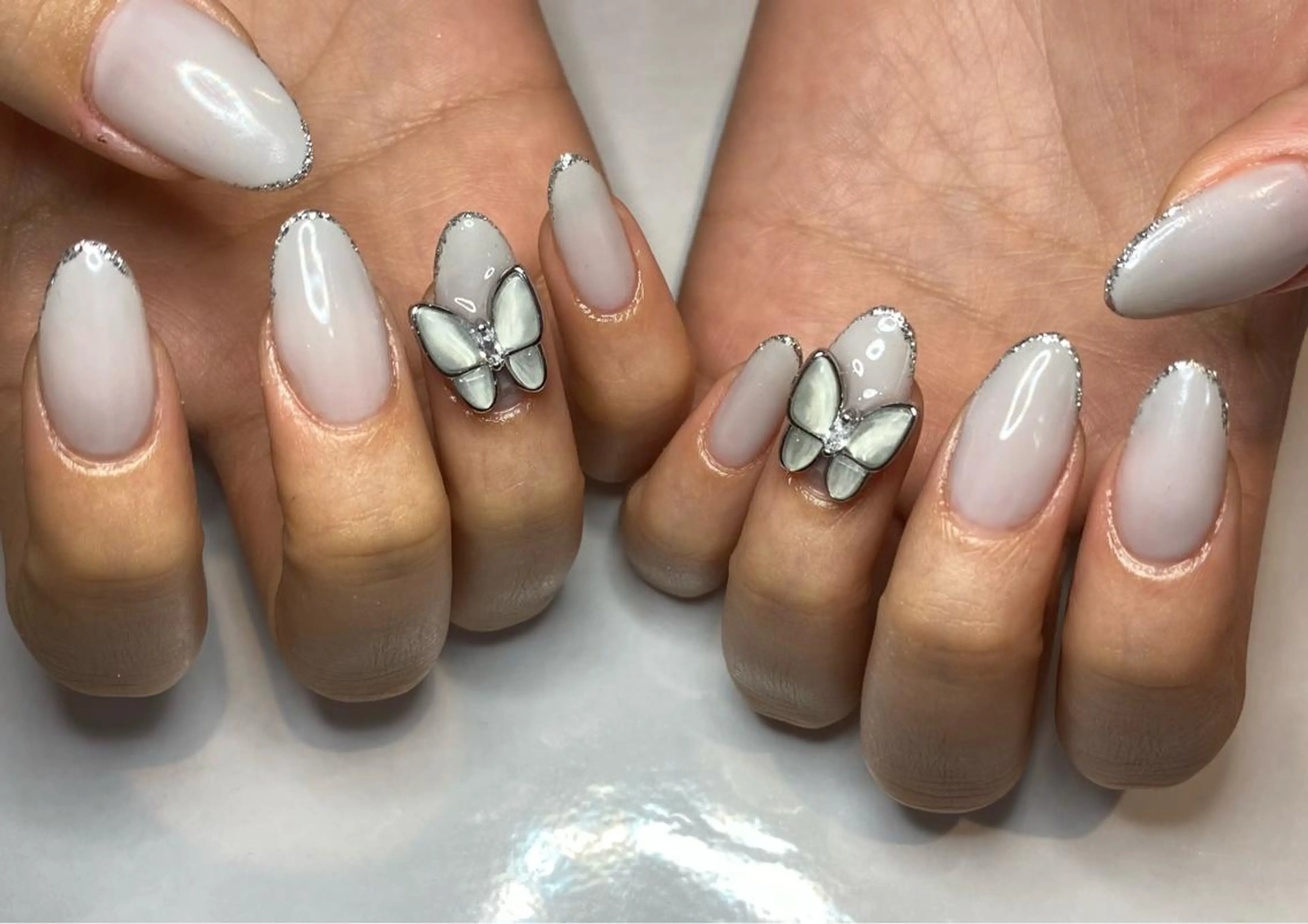 ネイル ラメ(グリッター) Lino+ ネイル&よもぎ蒸しのネイルデザイン