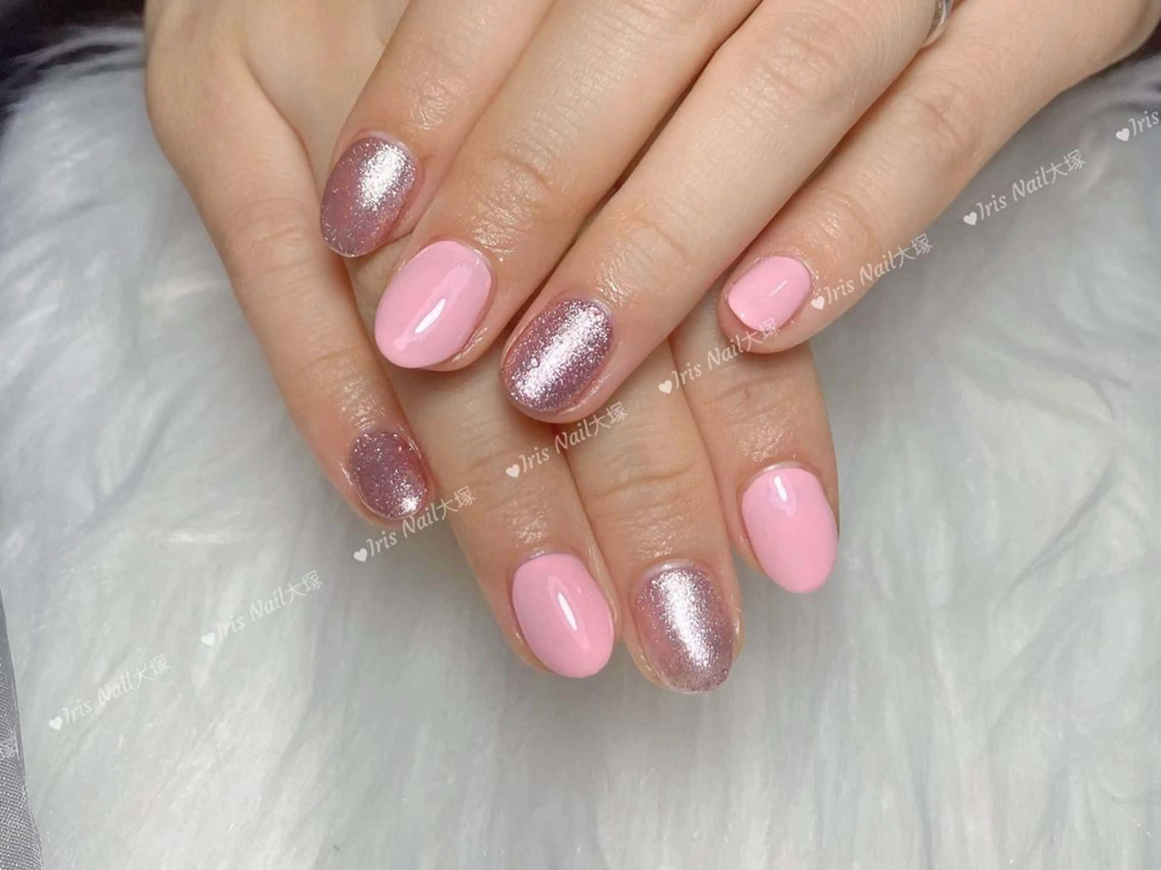 ネイル ワンカラーネイル ハンドネイル IRIS NAIL大塚のネイルデザイン