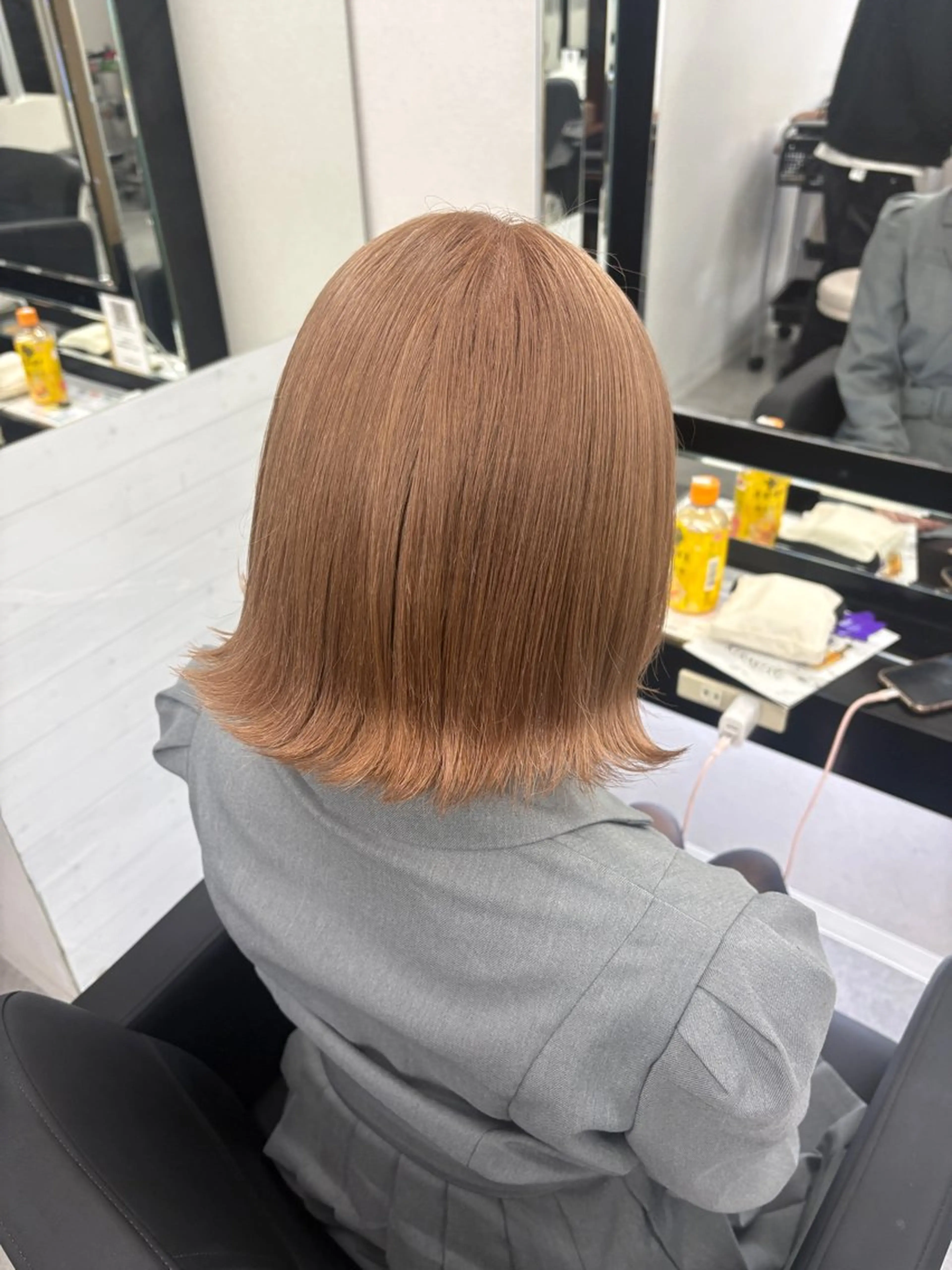 ショート カラー ヘアカラー 🫧miyu/艶カラ ーエクステ🫧のヘアスタイル