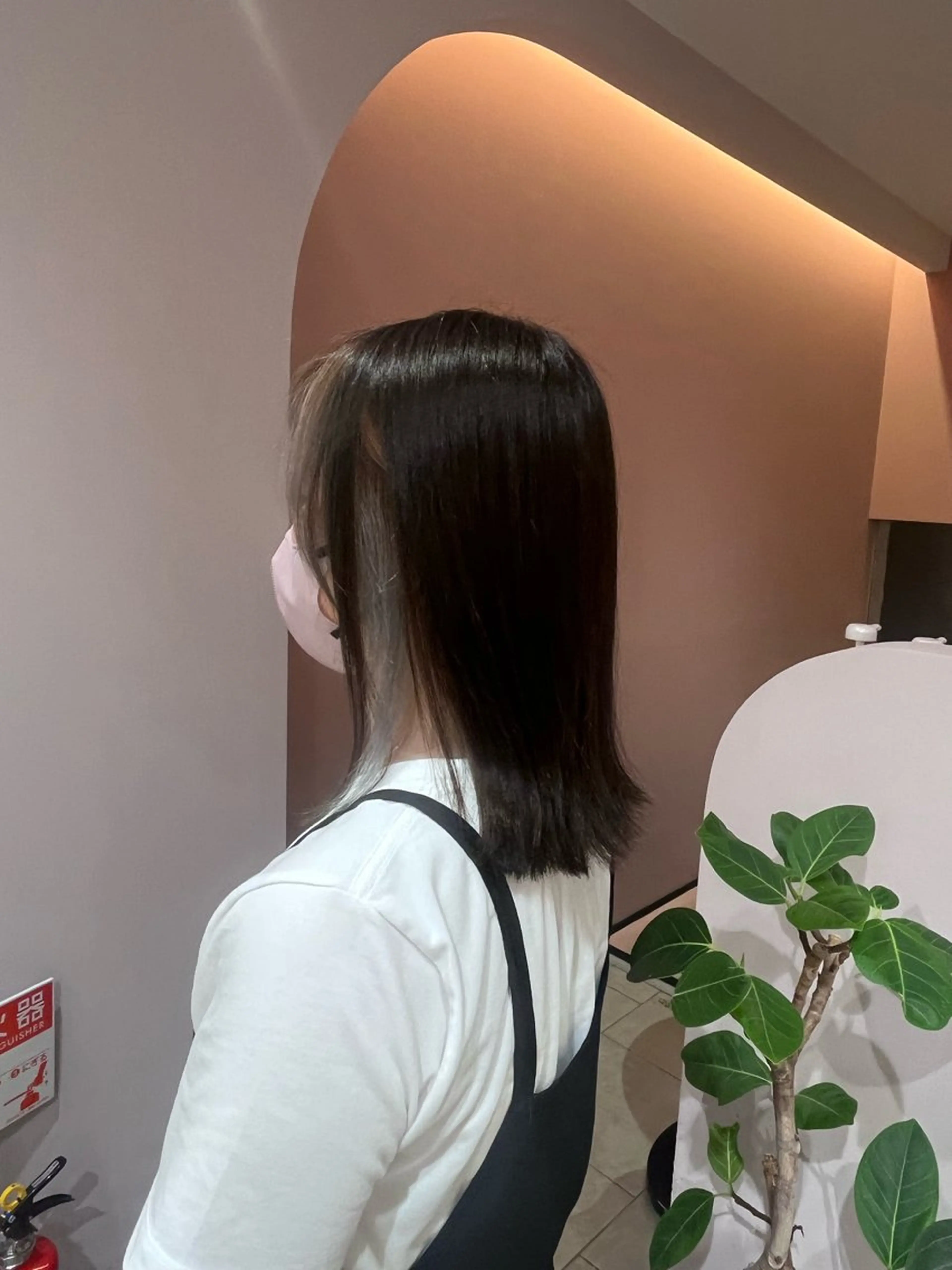 セミロング Rosierbleu 道正のヘアスタイル