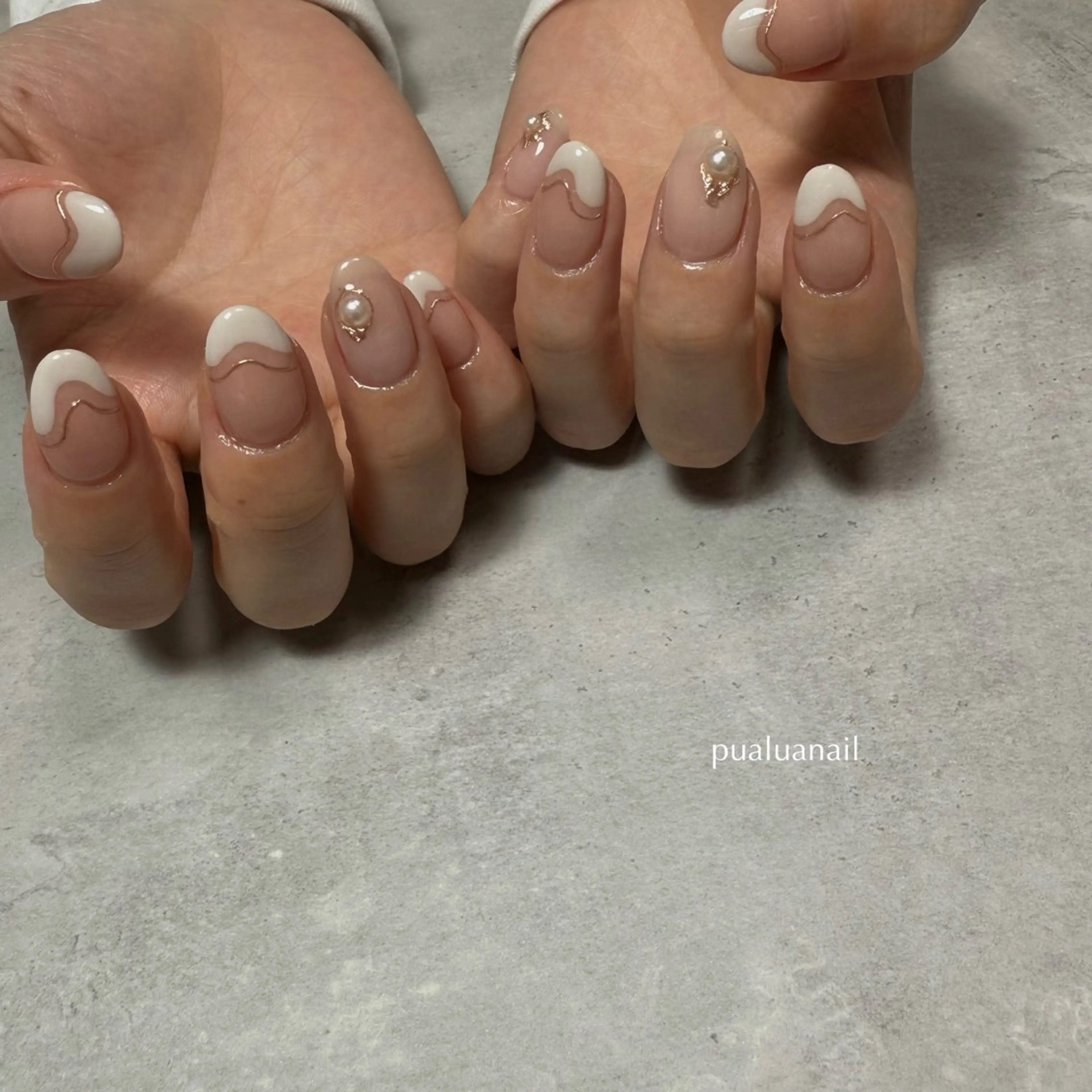 ネイル ハンドネイル pualua miharuのネイルデザイン