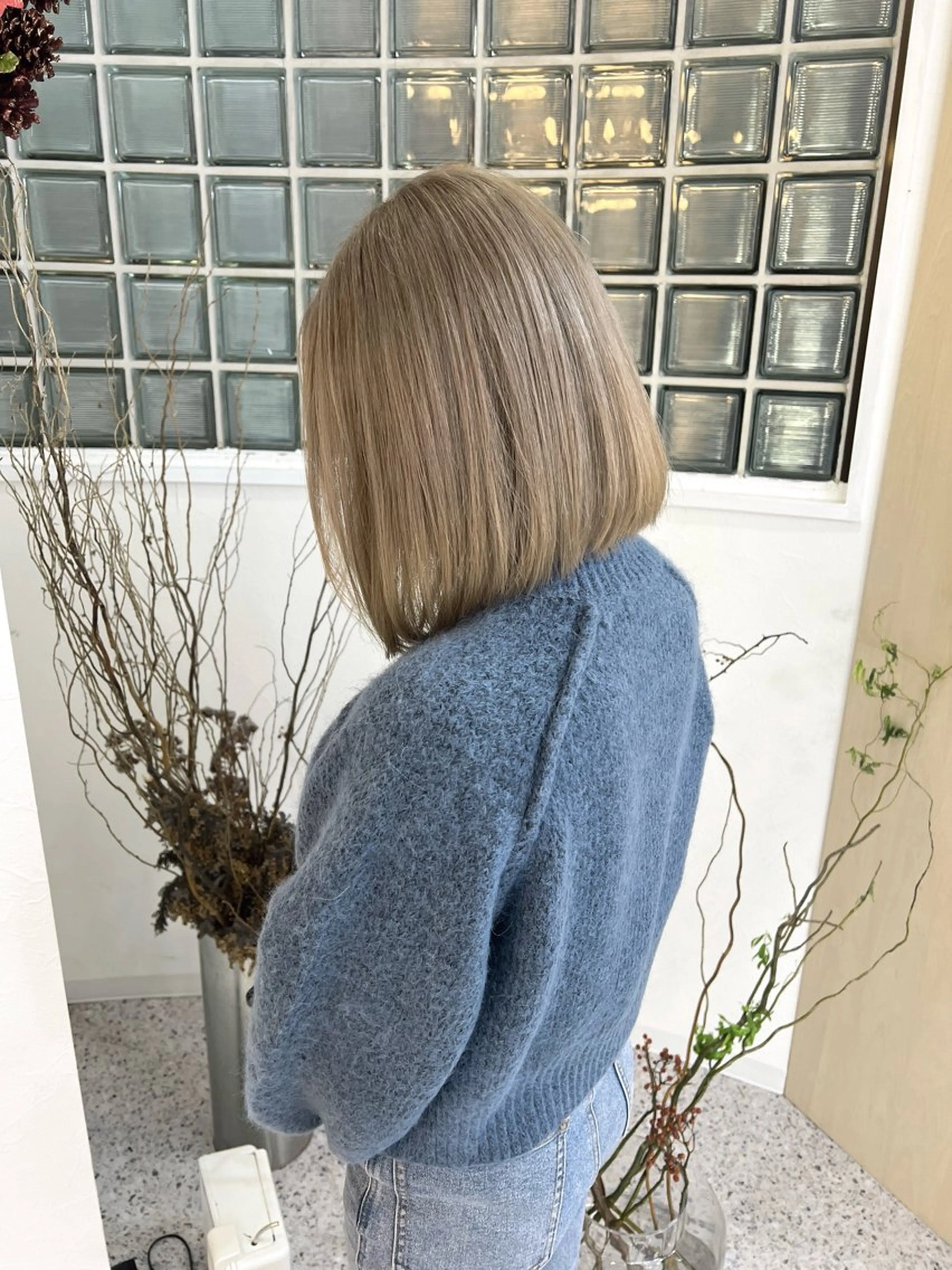 ミディアム カット ヘアカラー トリートメント 【YUIMARL】 TATSUYAのヘアスタイル