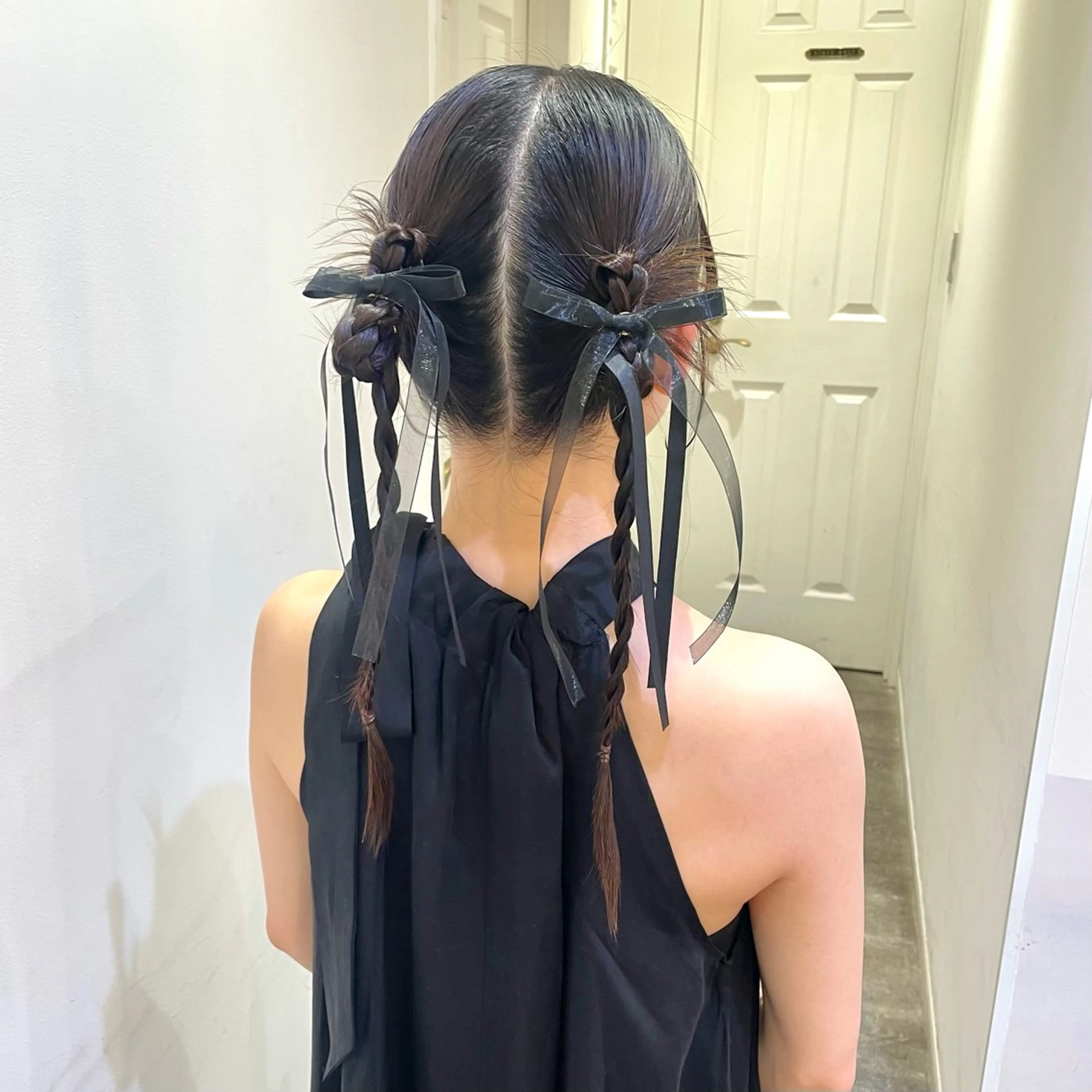 ヘアアレンジ ハイトーンカラー/ 長さだし🐇きょうかのヘアスタイル