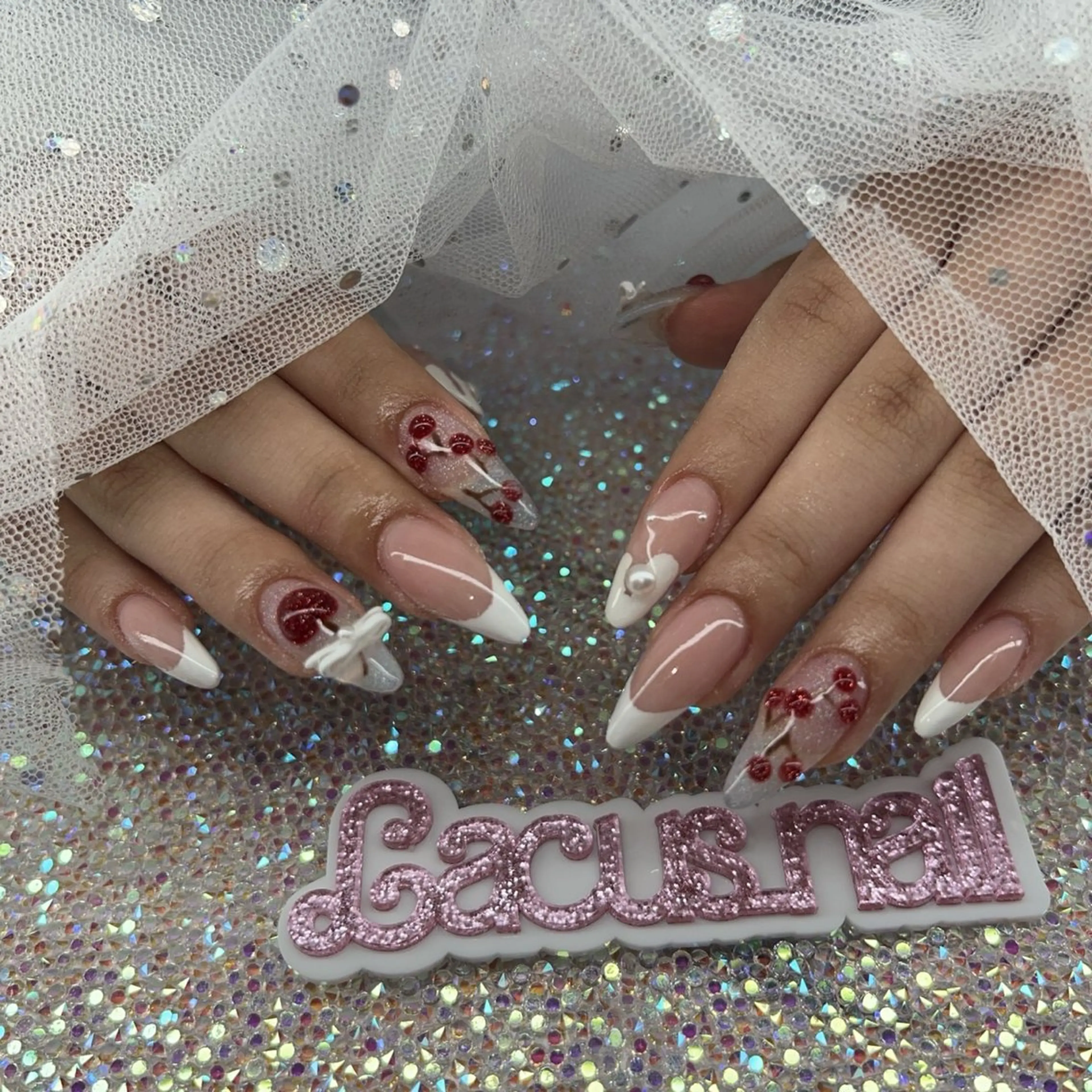 ネイル アートネイル スカルプネイル Nail Salon Lacusのネイルデザイン