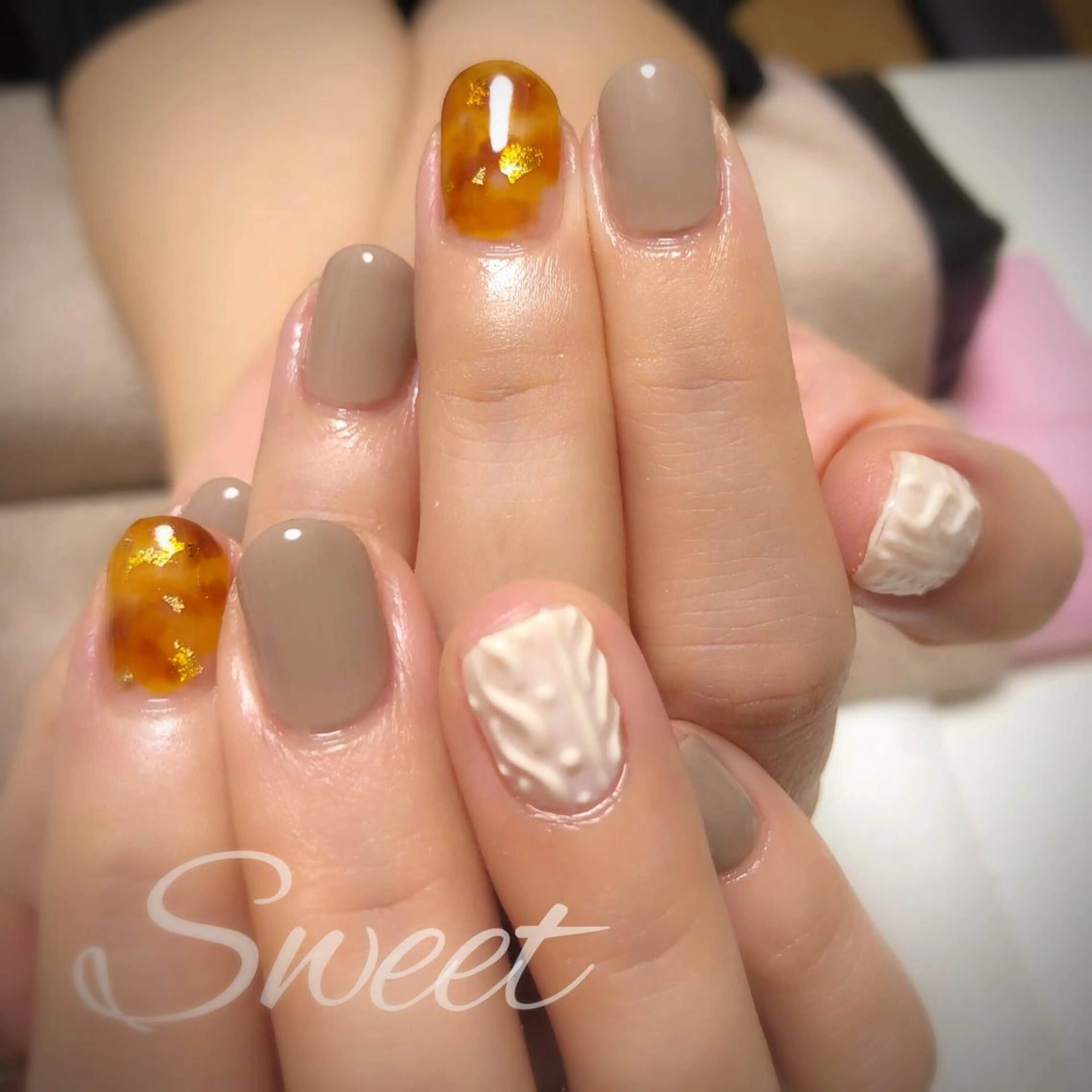 ネイル sweet 仲野陽子のネイルデザイン