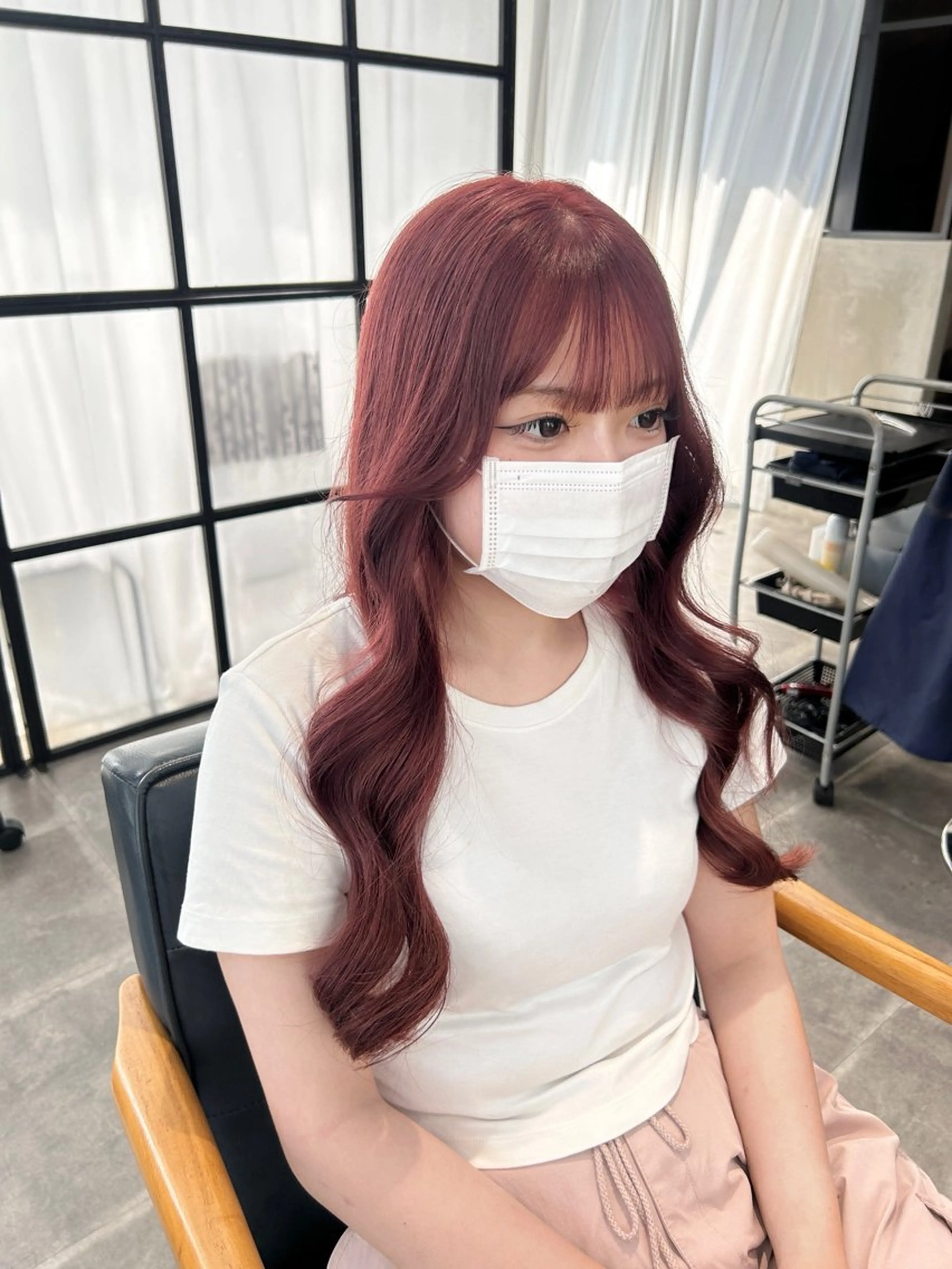 ロング カラー newi梅田🫧韓国 ヘア🫧sakiのヘアスタイル