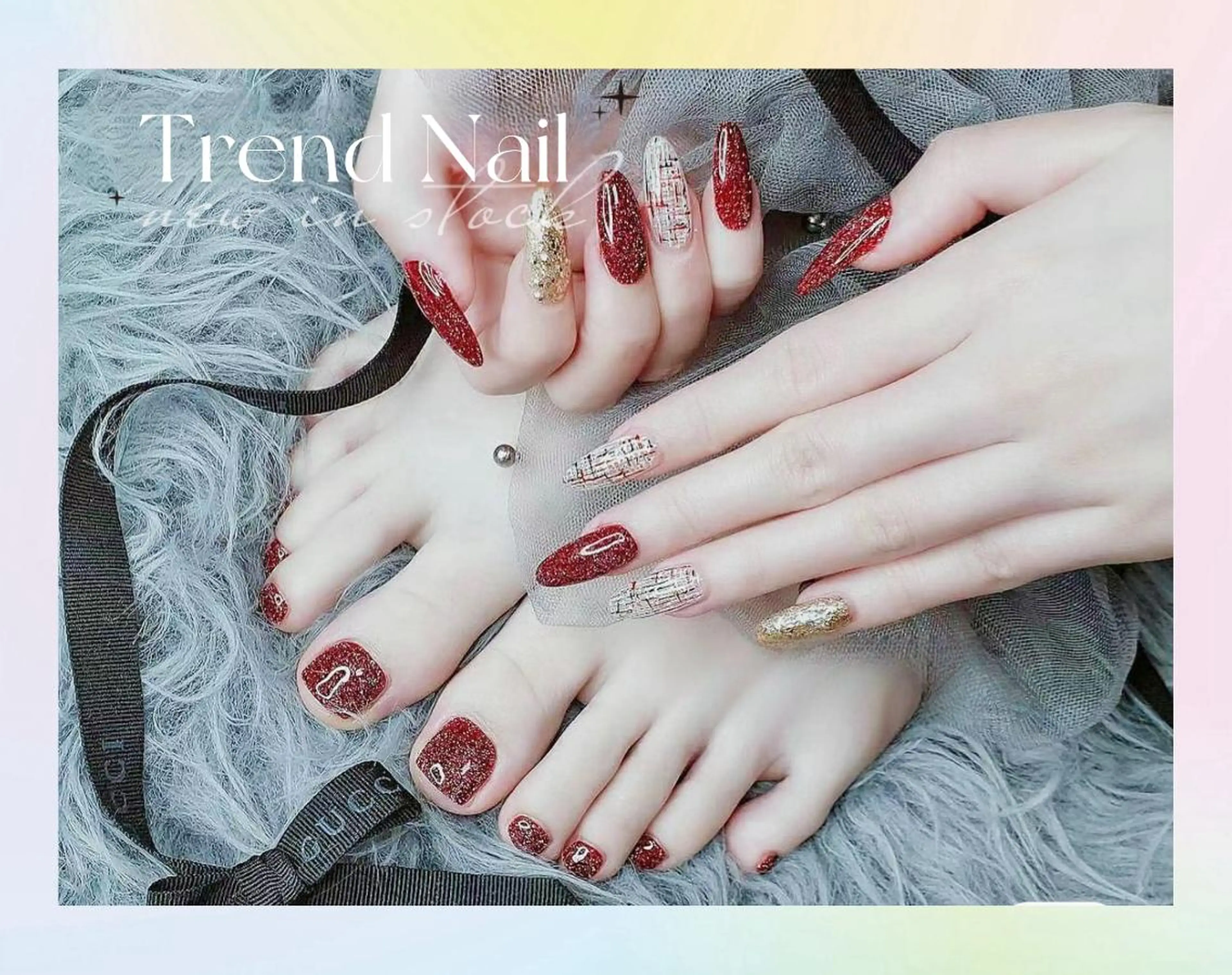 ネイル フットネイル トレンド ネイル スタジオのネイルデザイン