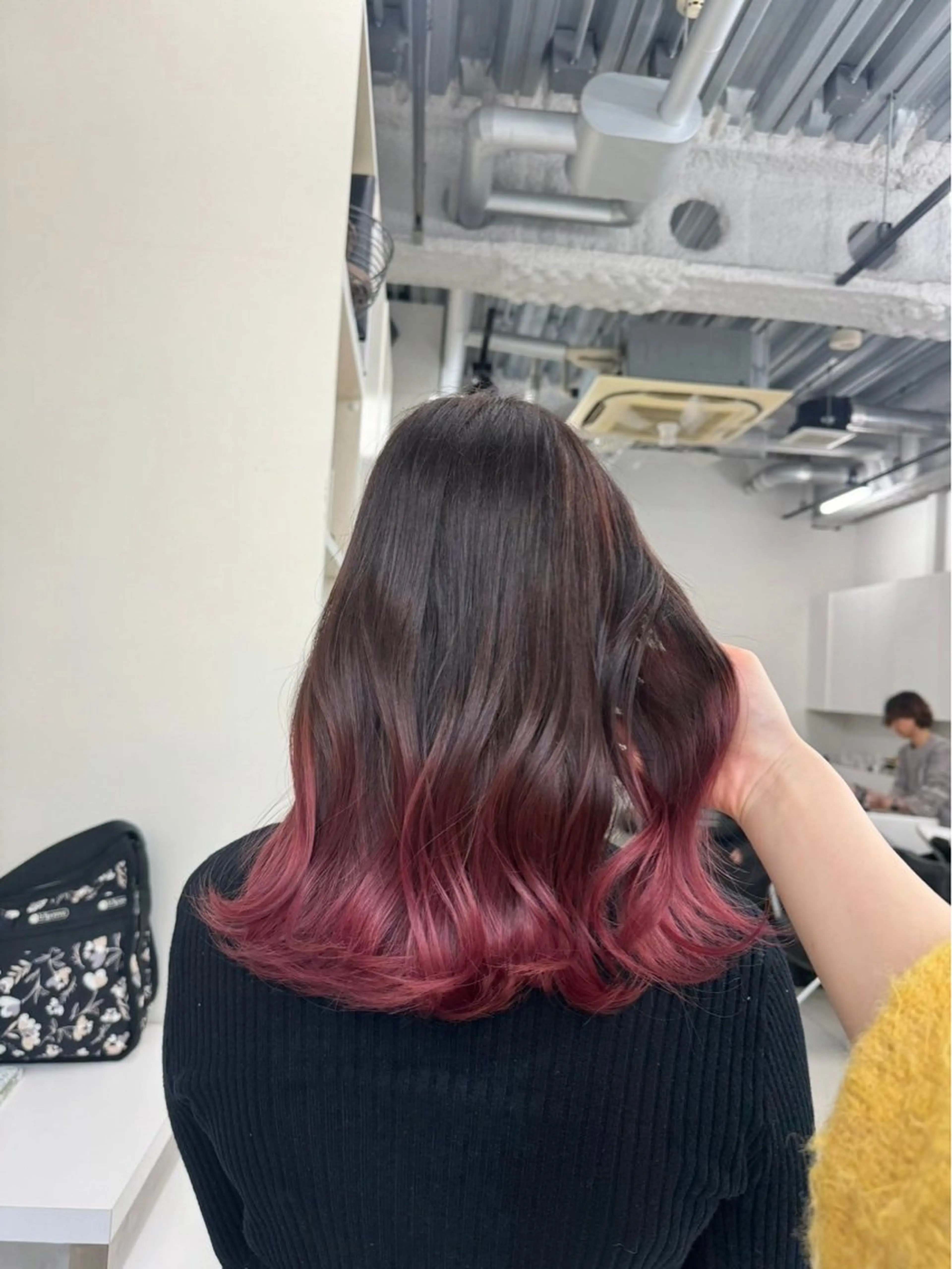 ロング ヘアカラー トリートメント ヘアセット Rikuto/原宿 /グラデーションのヘアスタイル