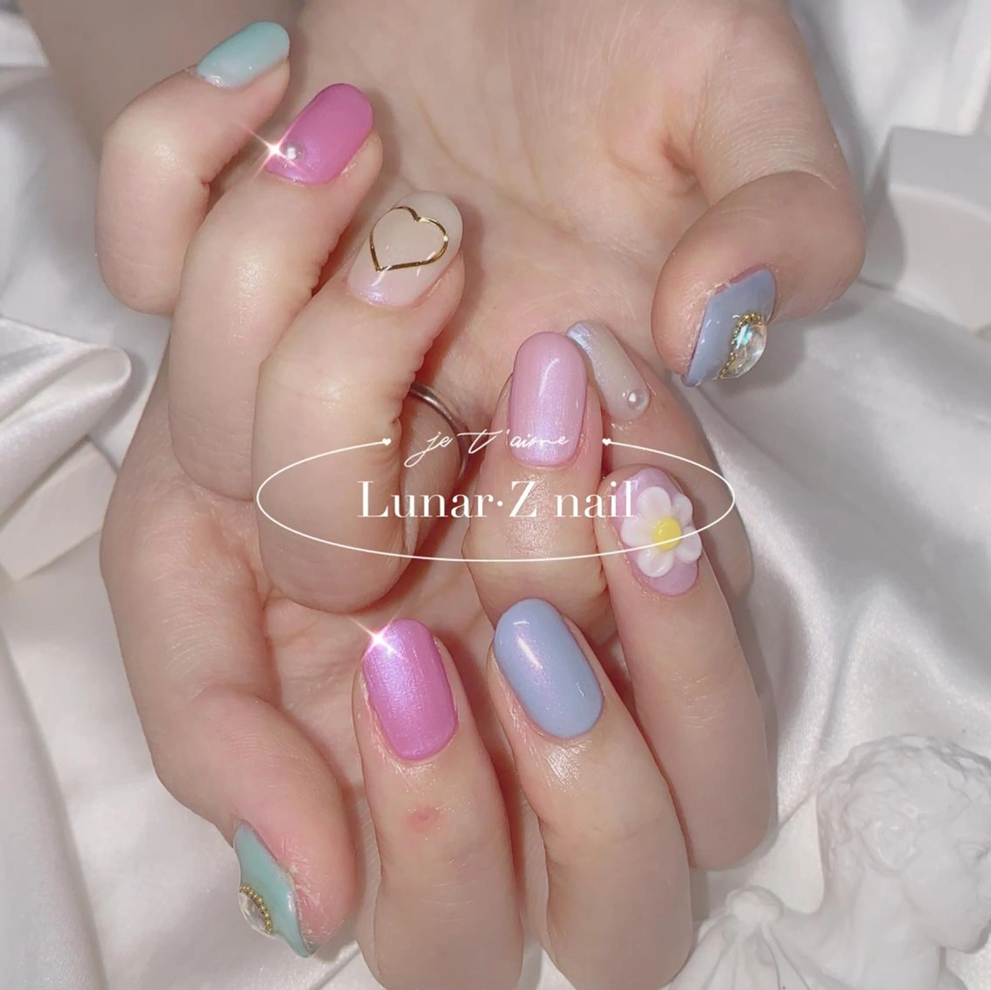 ネイル 🌖す い🌒のネイルデザイン