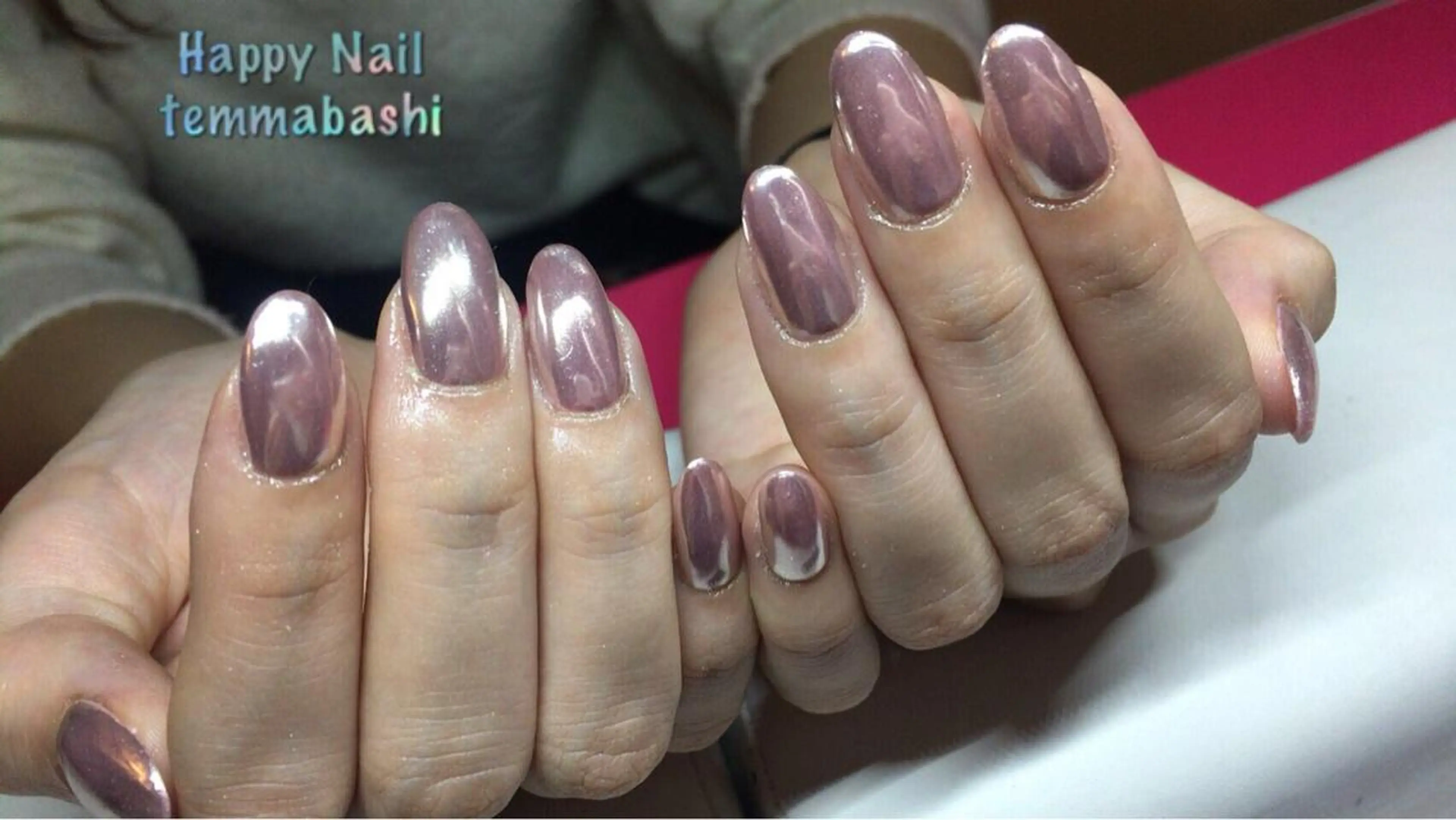 ネイル ミラーネイル Happy Nailのネイルデザイン