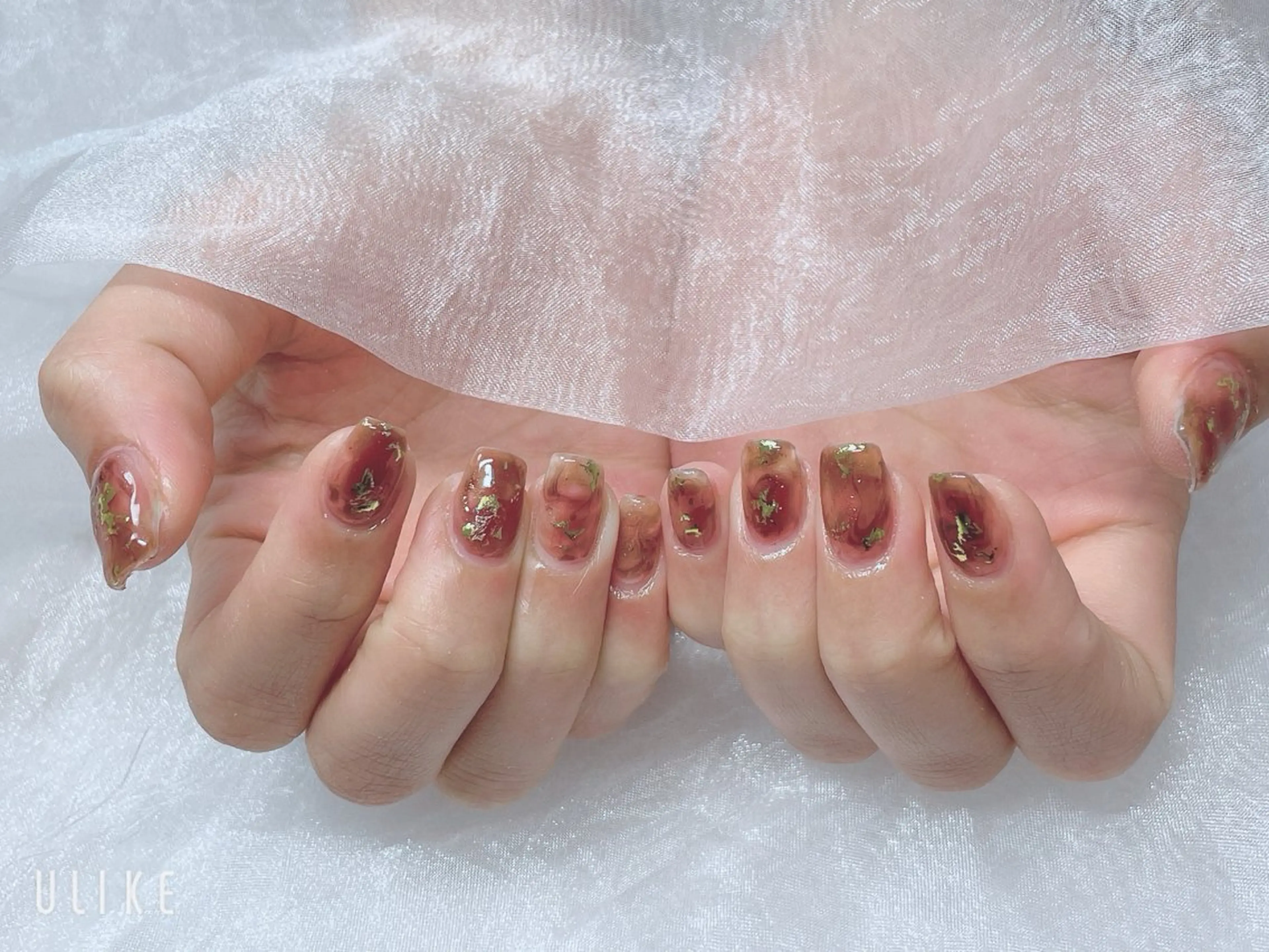 ネイル ニュアンスネイル BABY LION :Linaのネイルデザイン