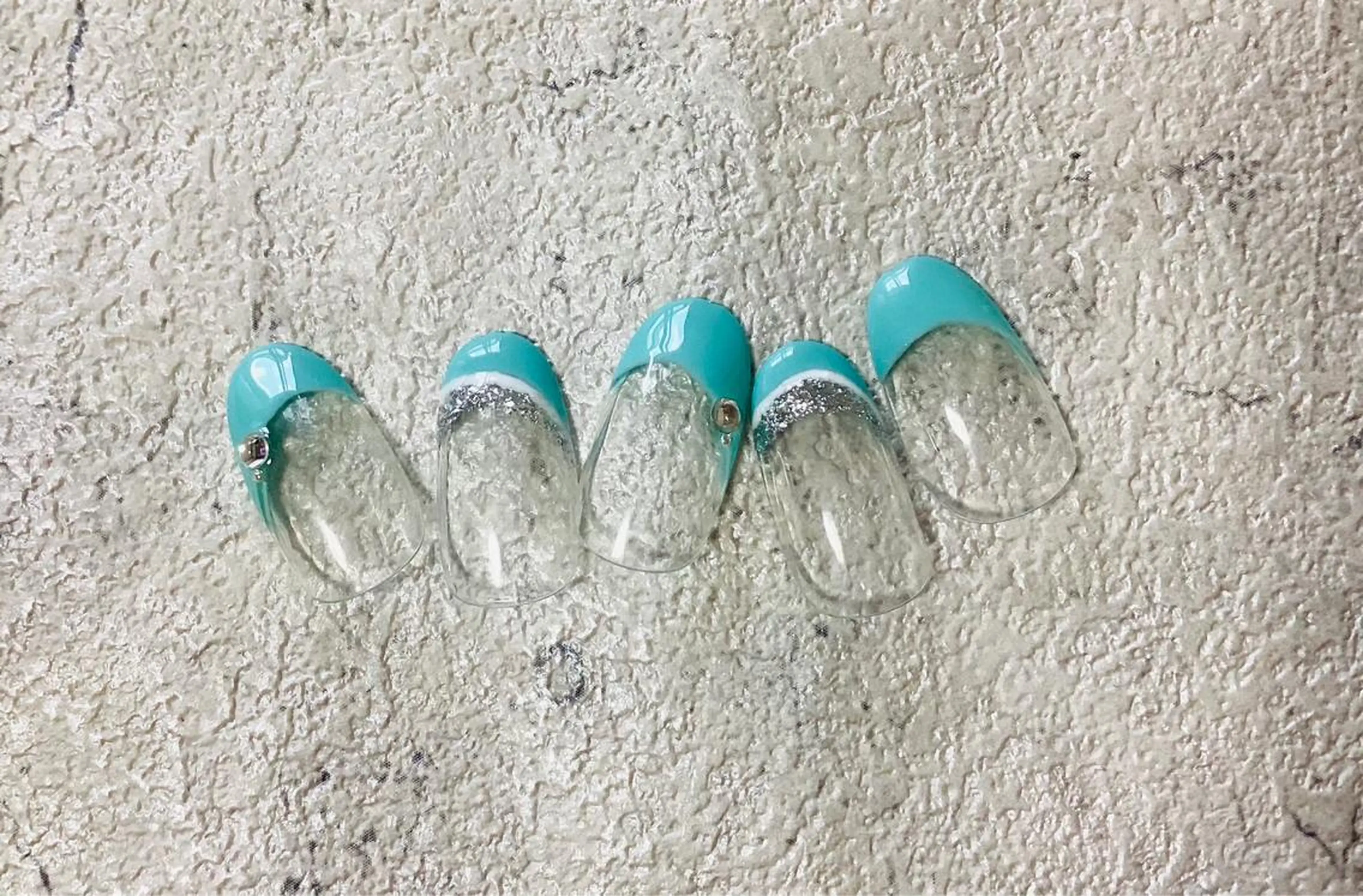 ネイル オーロラネイル フラワーネイル フットネイル フレンチネイル ジェルネイル Mogu nail 二子玉川のネイルデザイン