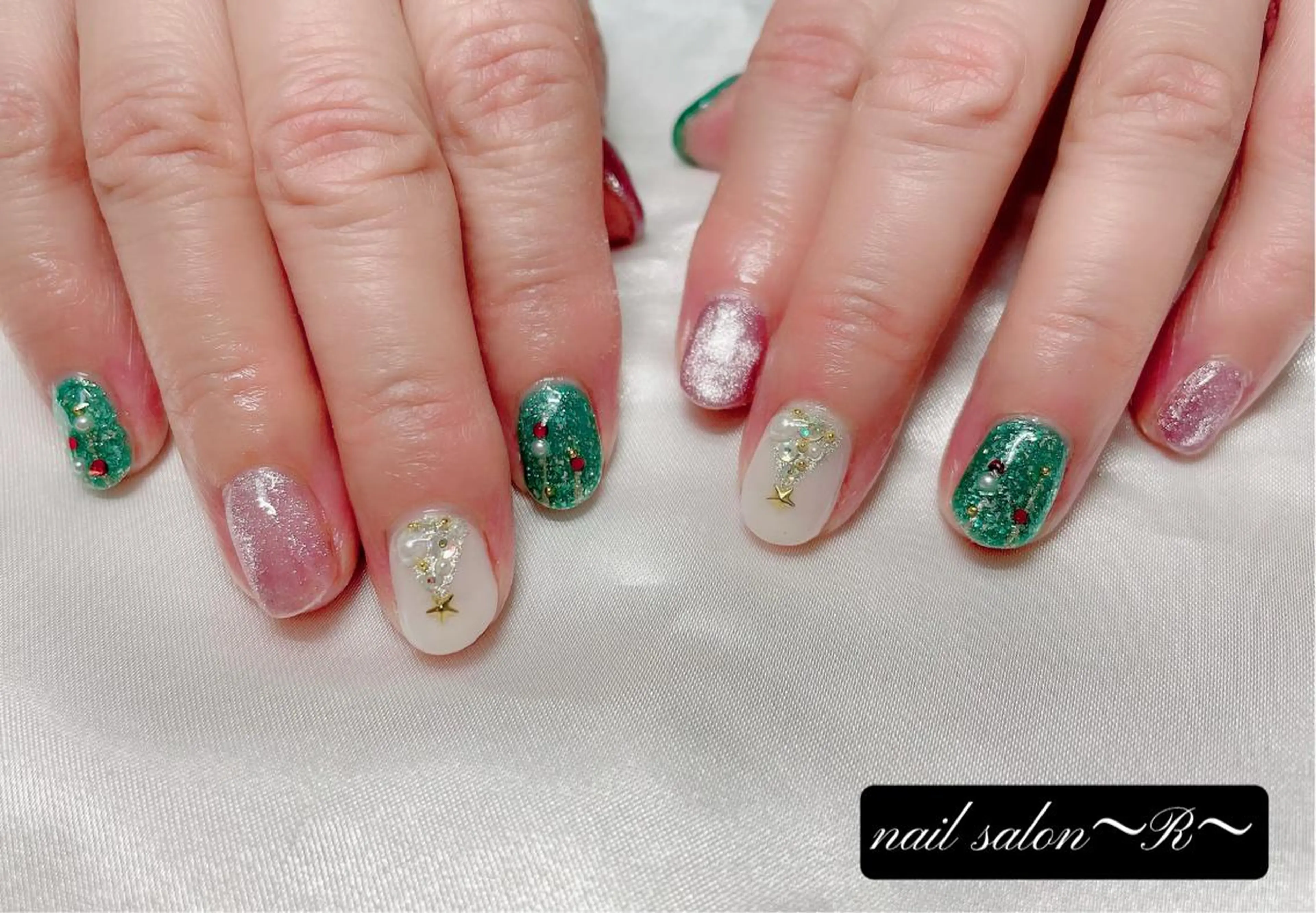 ネイル ハンドネイル 〜 R〜 プライベートサロンのネイルデザイン