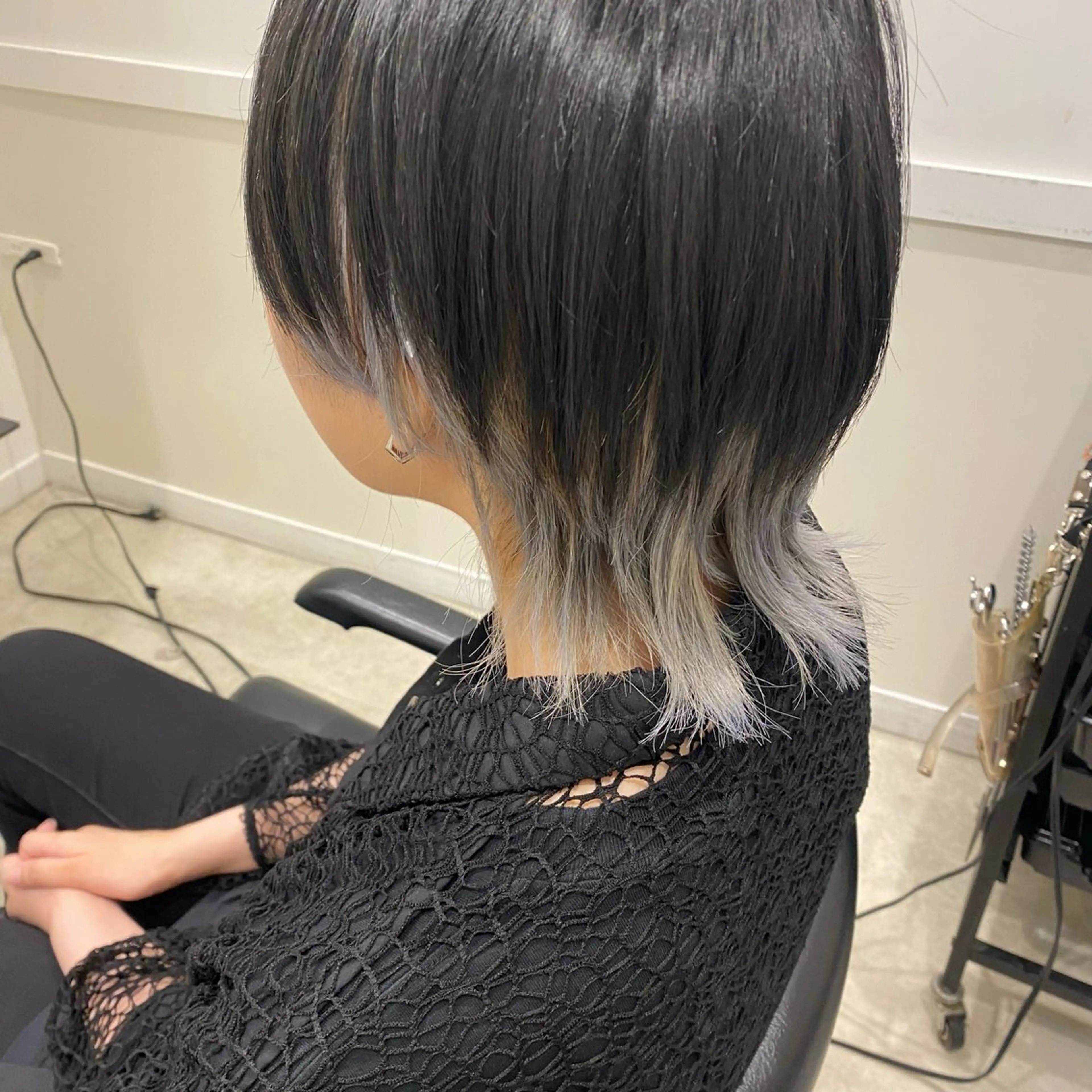 ミディアム カラー GO TODAY SHAiRE SALON所属・🌼透け感カラー 🌼Rinaのヘアスタイル