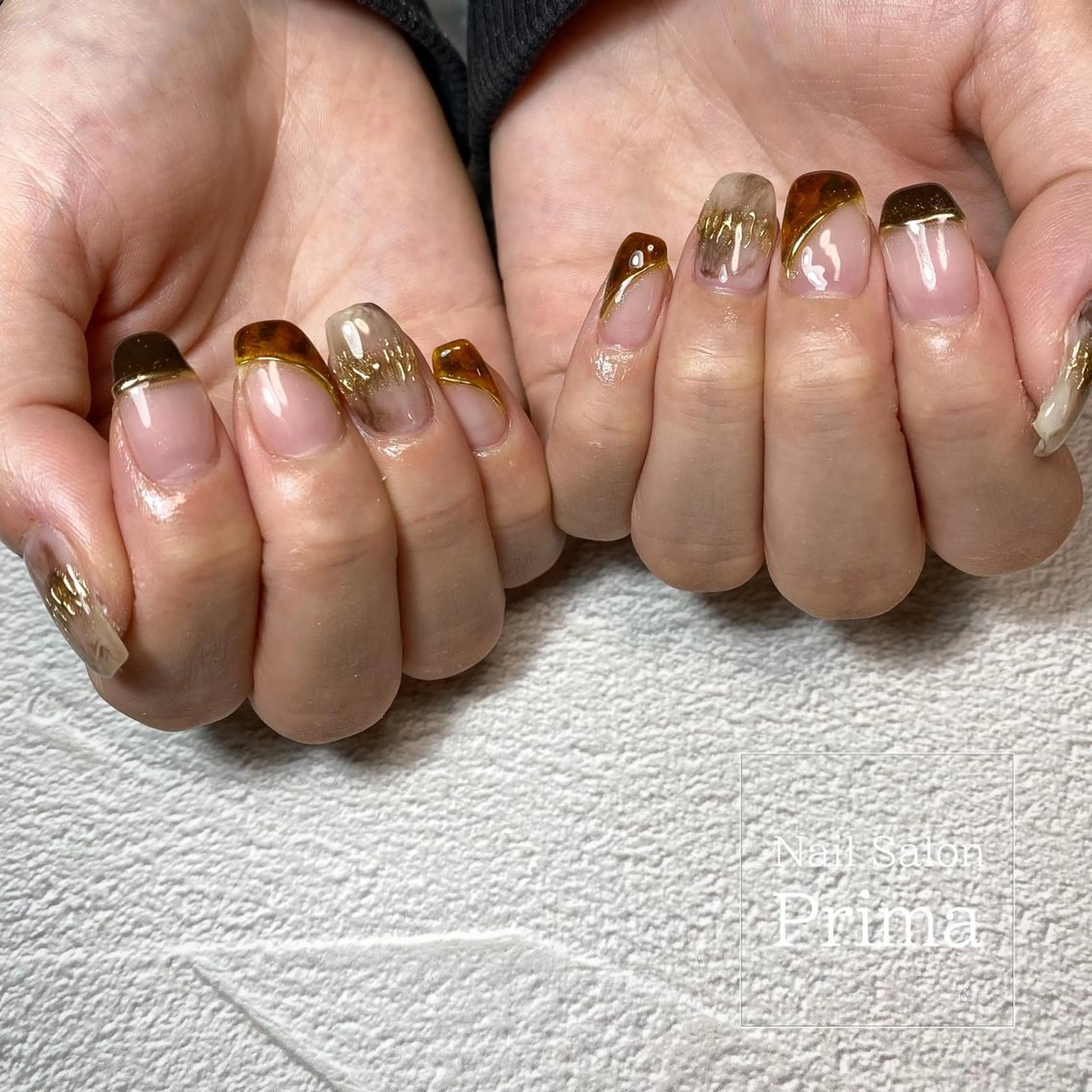 ミディアム ネイル SalonPrima Nail & Eyeのマツエク・マツパデザイン