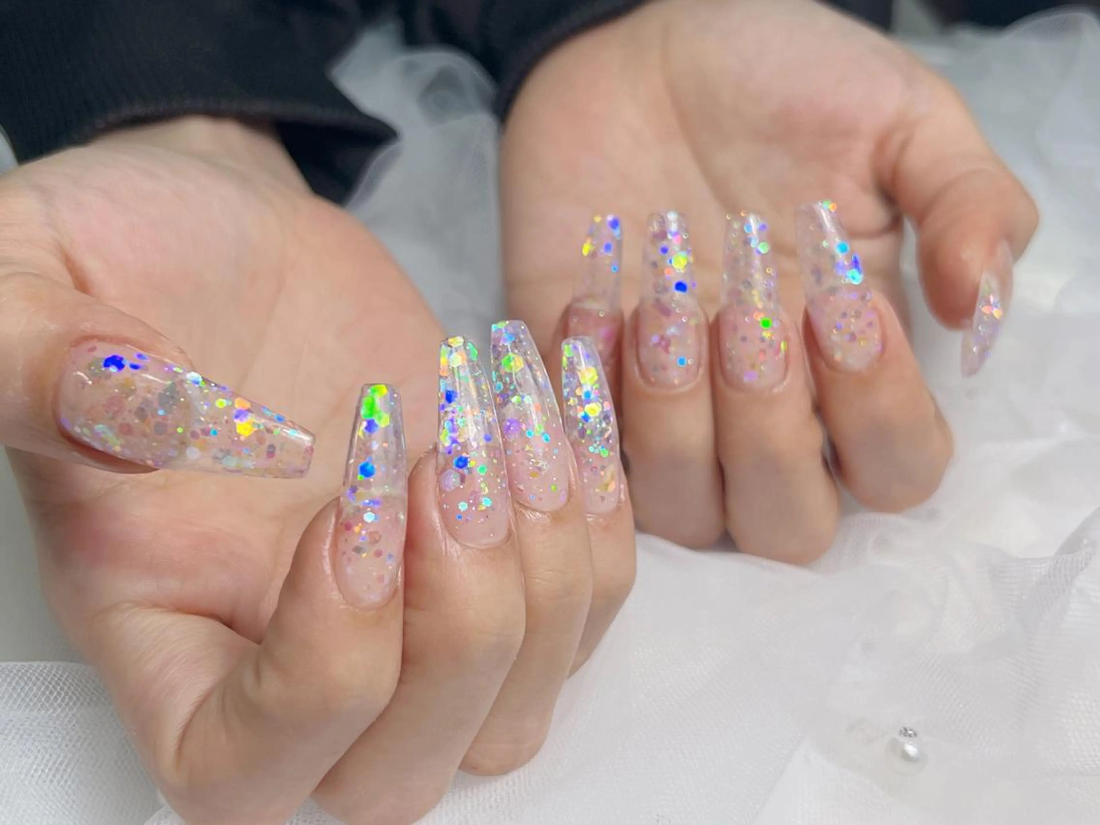 パーマ ネイル lucky nail 歌舞伎町のネイルデザイン