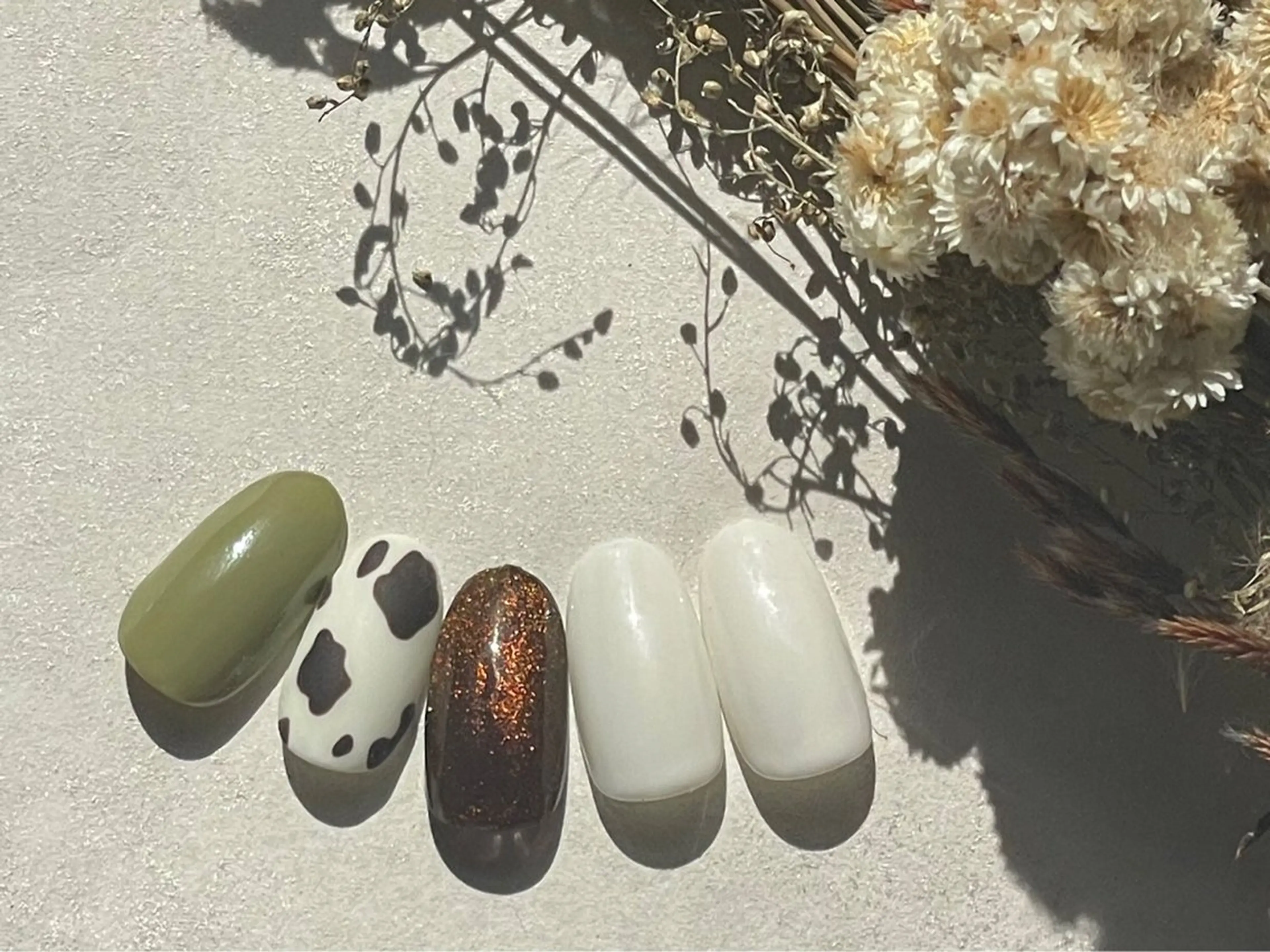 ネイル オーロラネイル フットネイル フレンチネイル ジェルネイル 韓国ネイル ハンドネイル Mogu nail 二子玉川のネイルデザイン