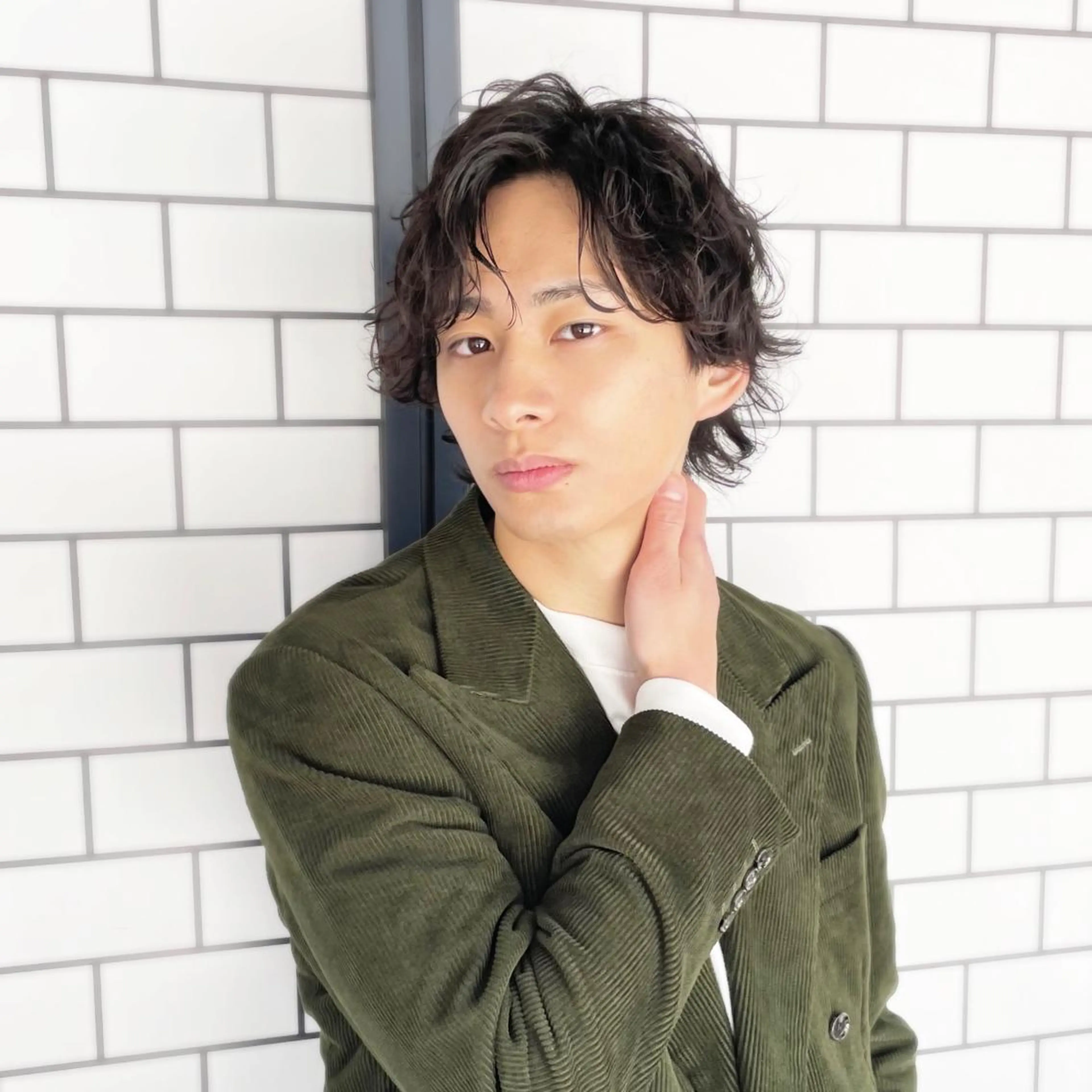 パーマ メンズ メンズパーマ メンズツイストパーマ スパイラルパーマ ツイストパーマ 🦋韓国系指名No1 店長/圓山 祐也🦋のヘアスタイル