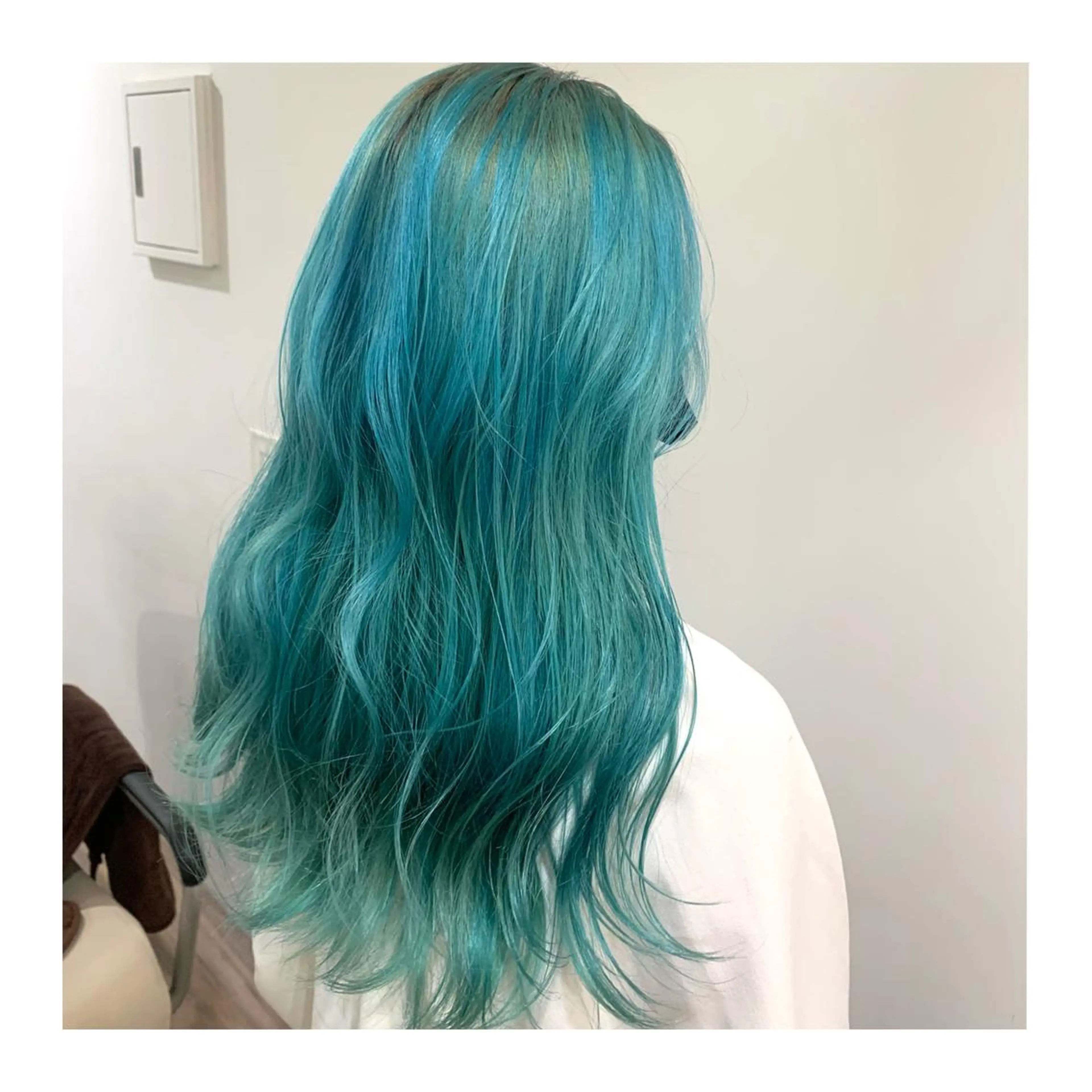 ロング カラー あべ ゆうかのヘアスタイル