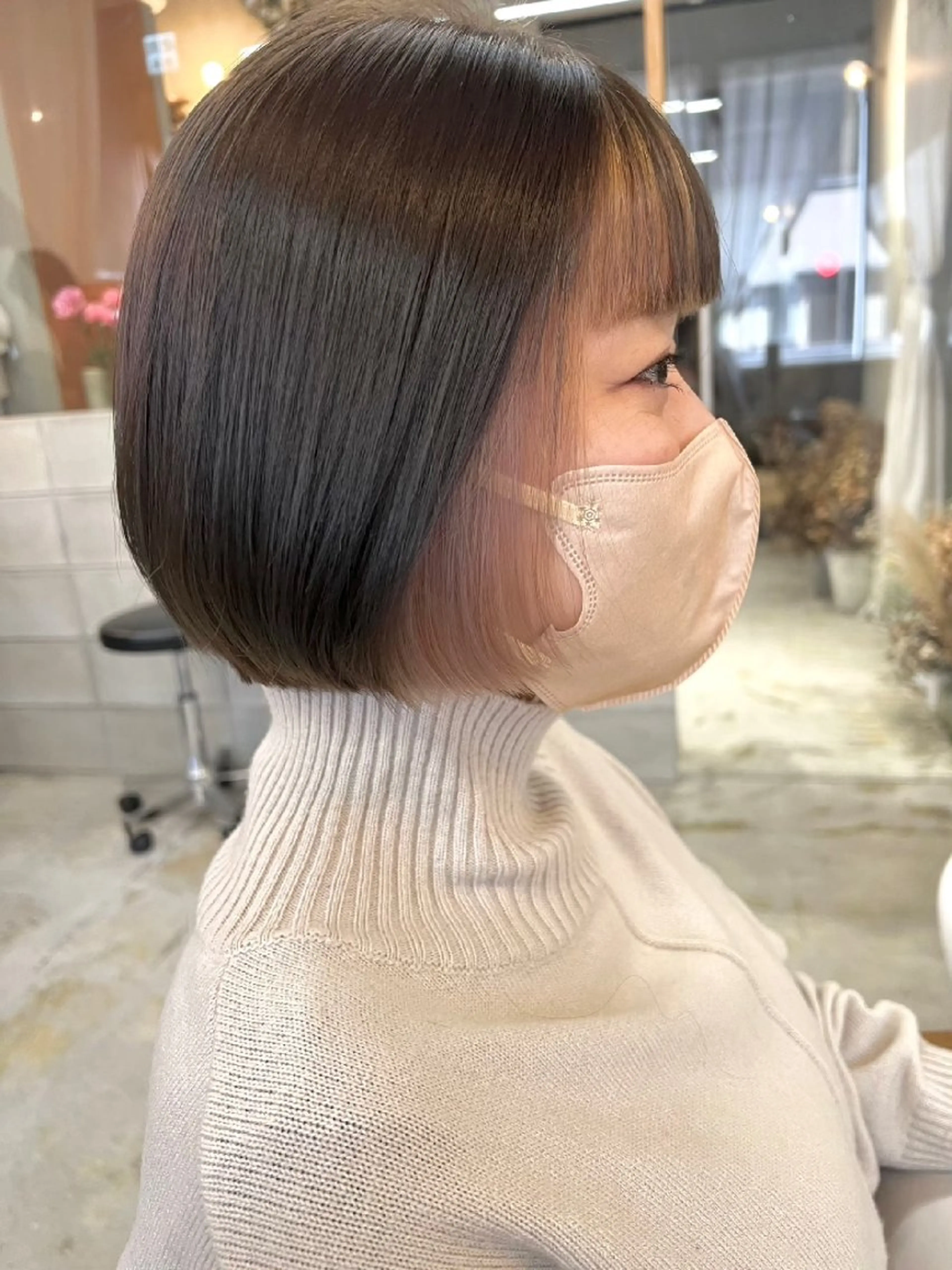 カラー 🌸花屋併設🌸石垣 友基のヘアスタイル
