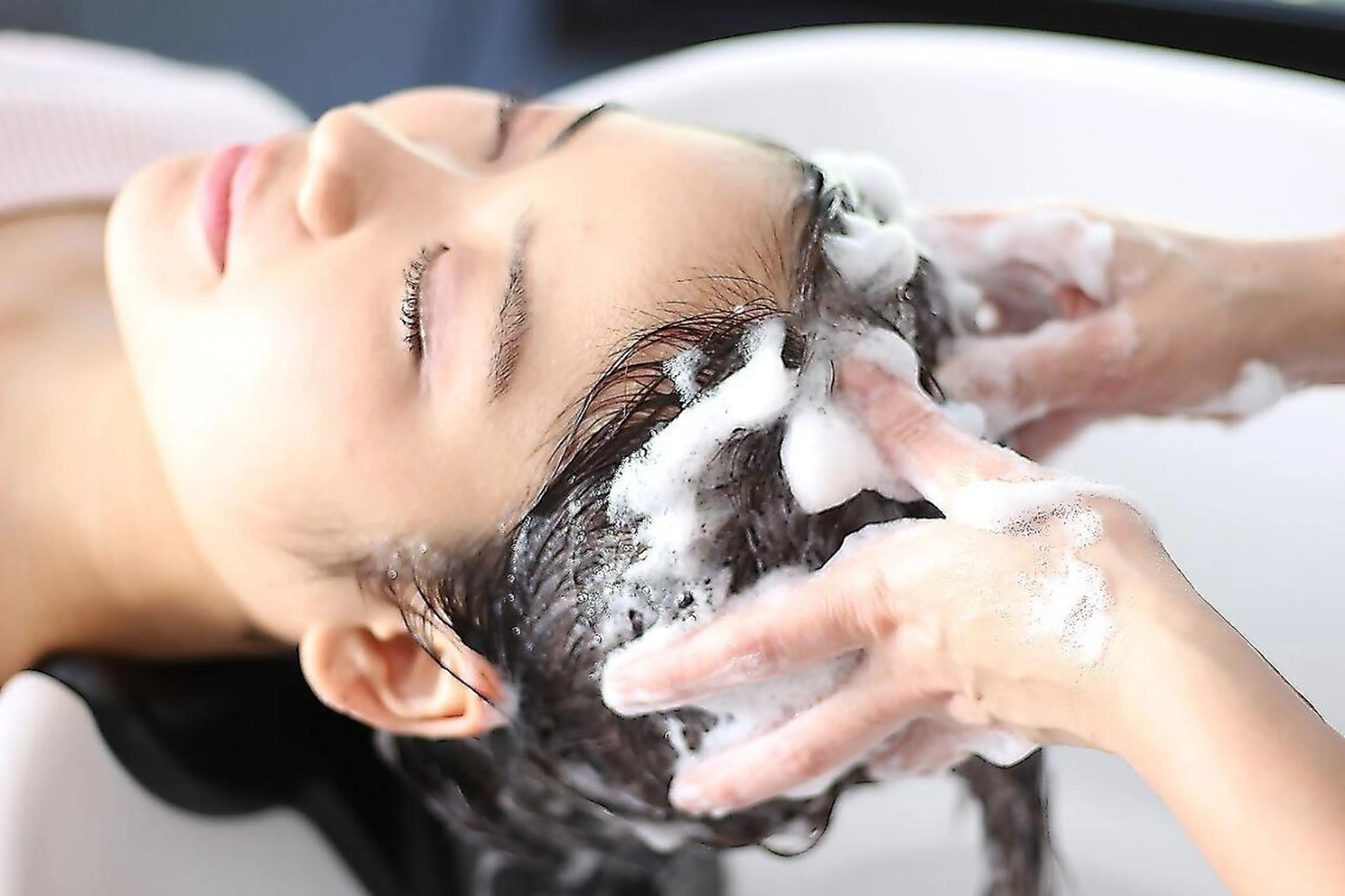 ロング カット トリートメント ヘッドスパ 上家　慎太郎 【tocca天神】のヘアスタイル