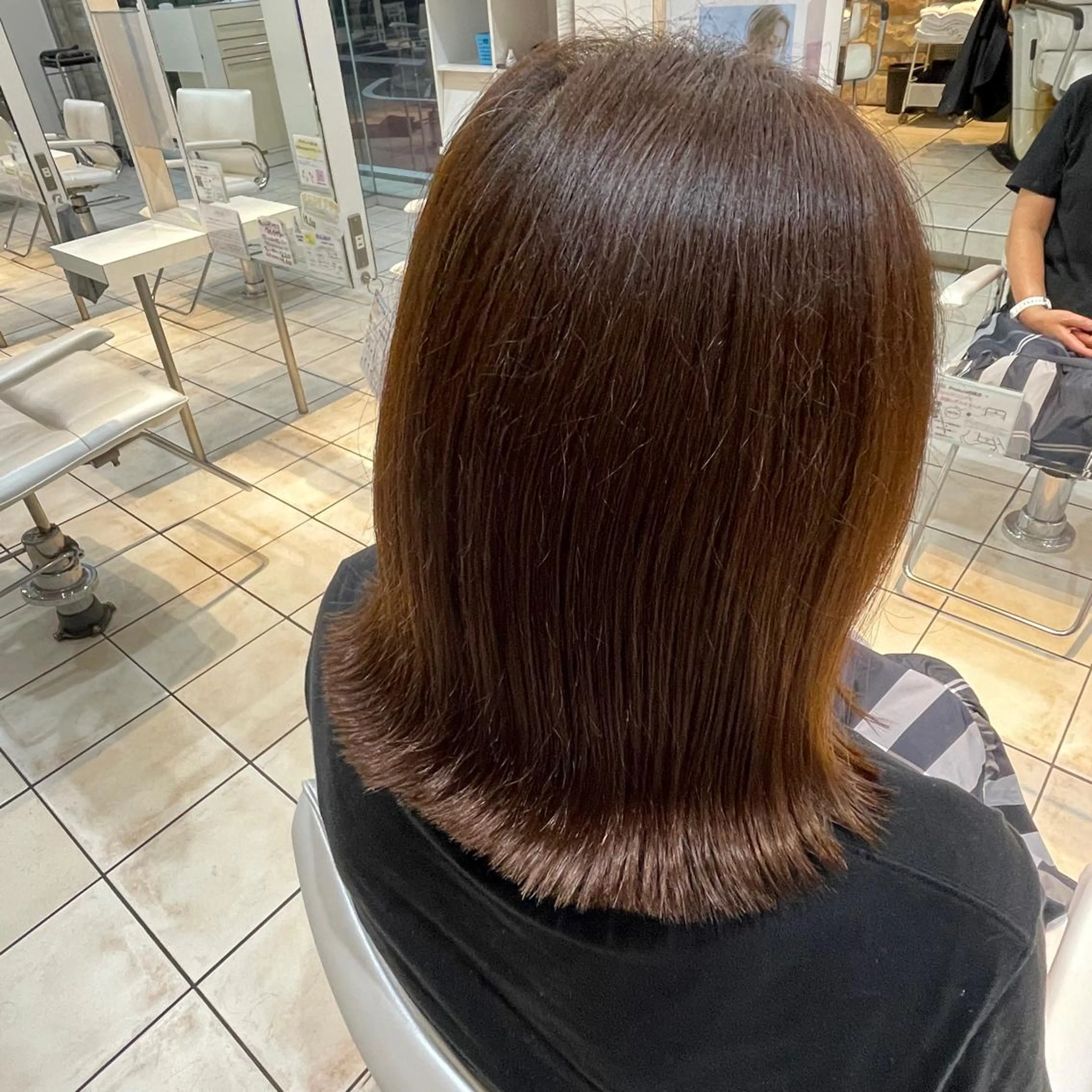 ミディアム ブリーチ/ヘアセット 【𝙍𝙞𝙣𝙤】のヘアスタイル